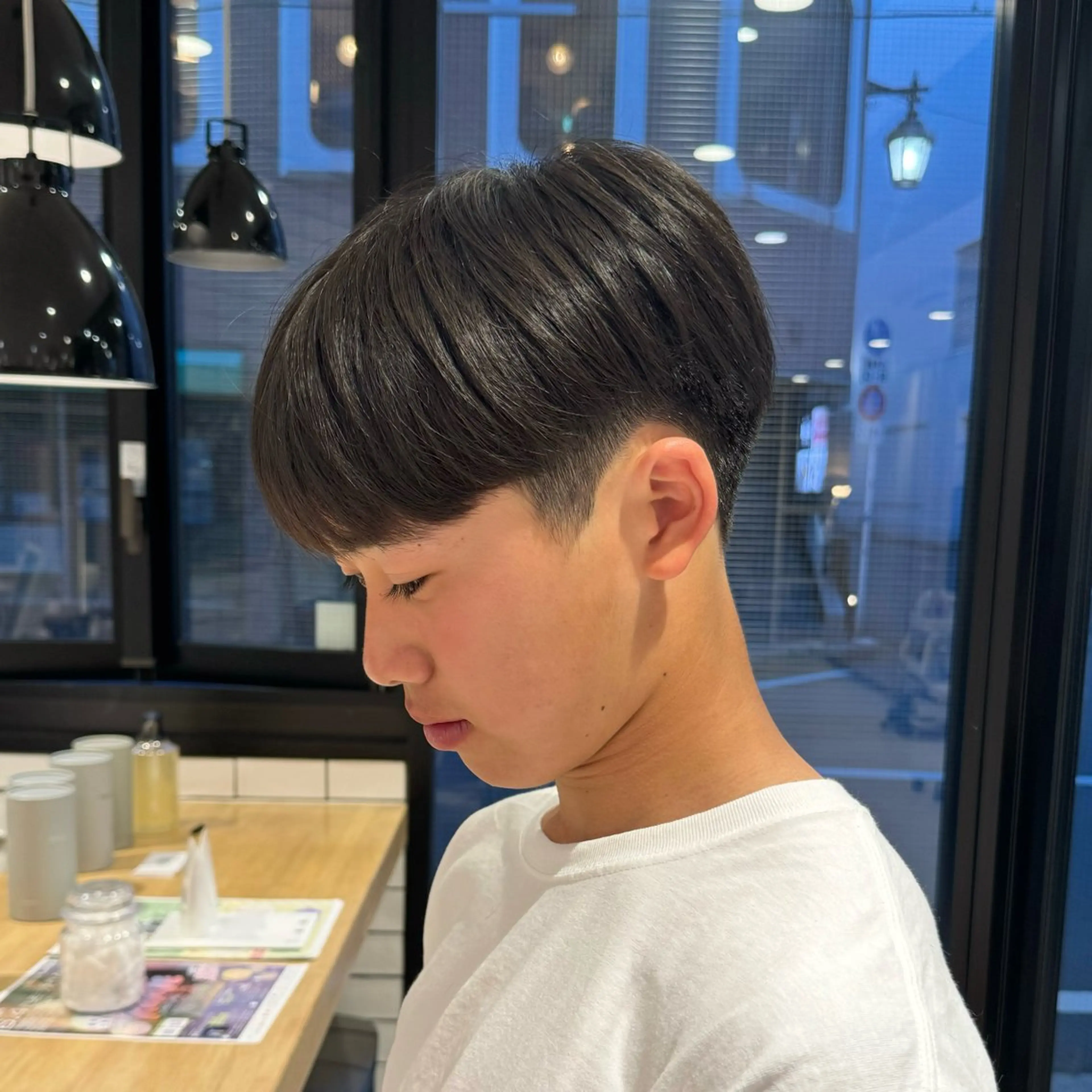 ショート メンズ カット 艶カラー/暖色カラー /透明感/ryutoのヘアスタイル