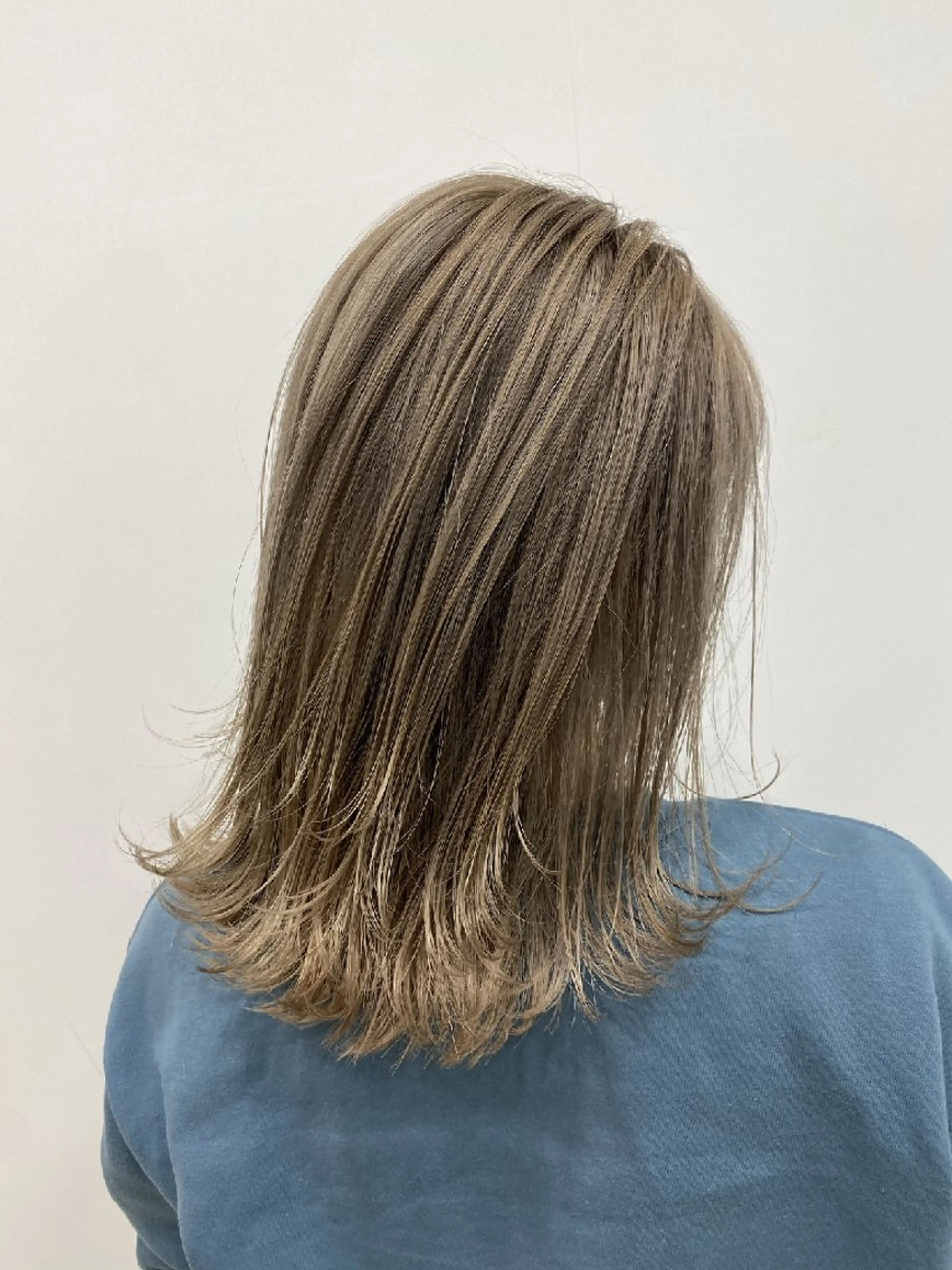 【ブリーチなしで明るくしたい方👱‍♀️】イルミナカラー✨全体ダブルカラーの写真