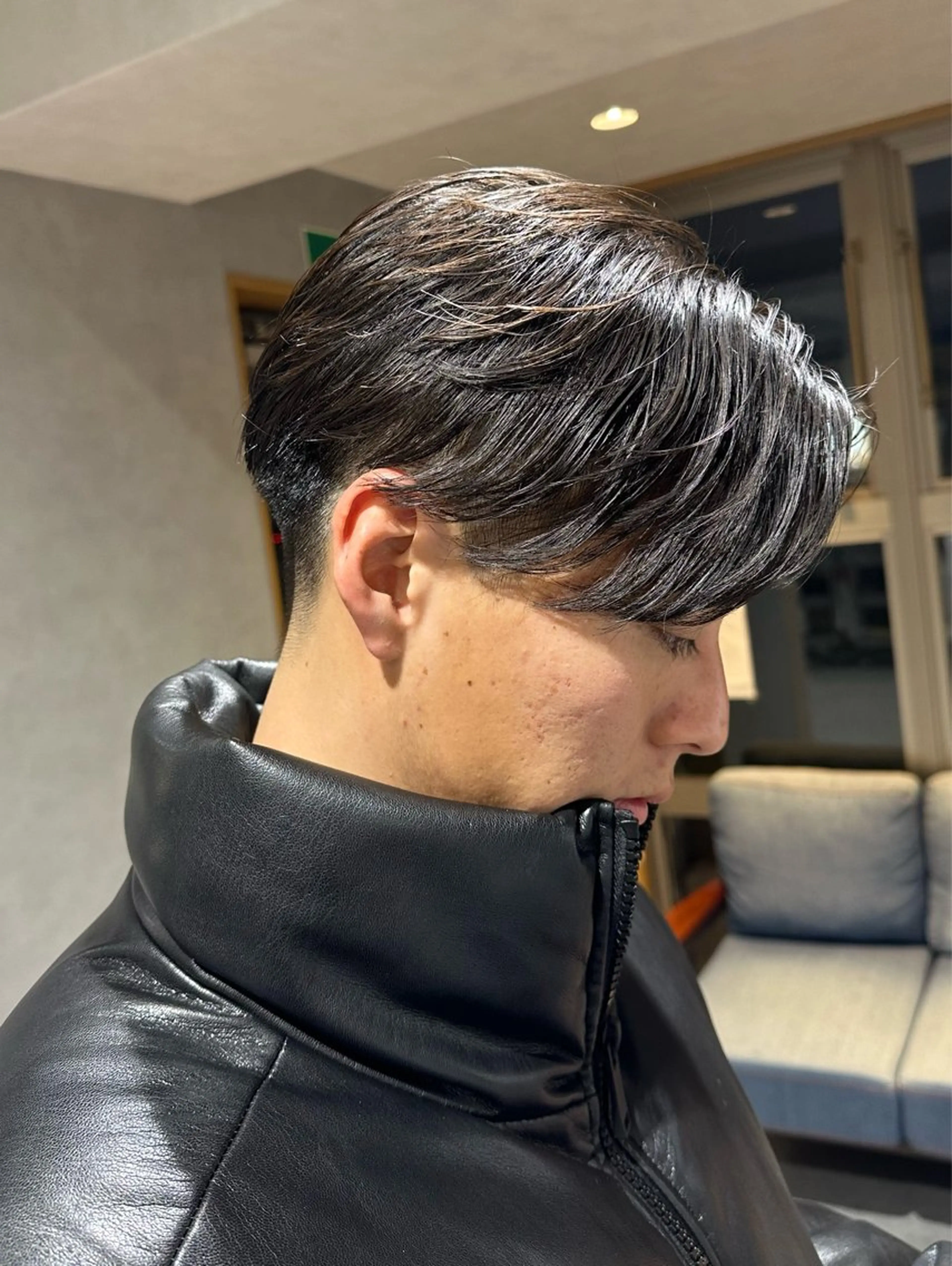 パーマ メンズ 野村 俊太のヘアスタイル