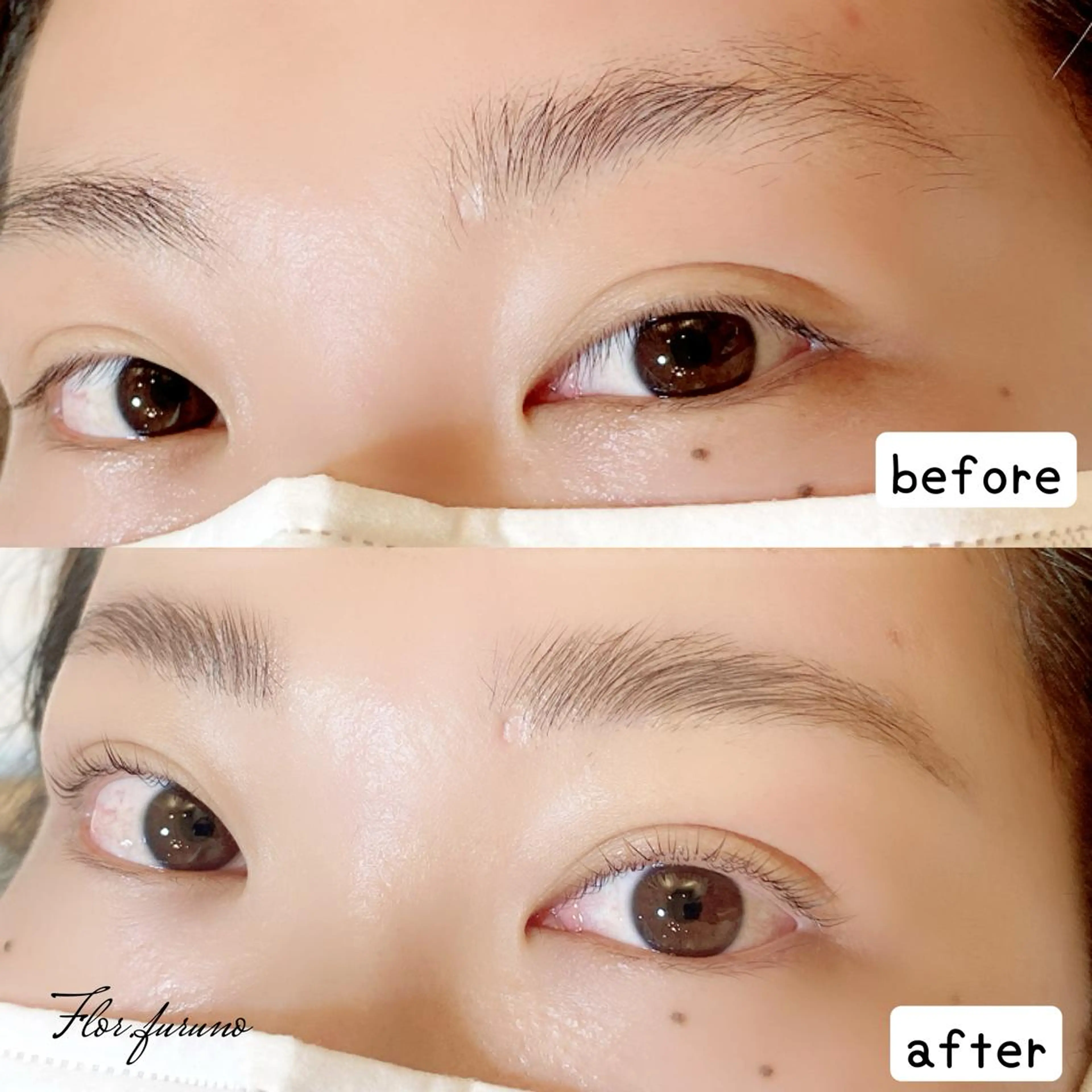 マツエク・マツパ アイブロウ Flor上大岡 ＊フルノ リナ＊のマツエク・マツパデザイン