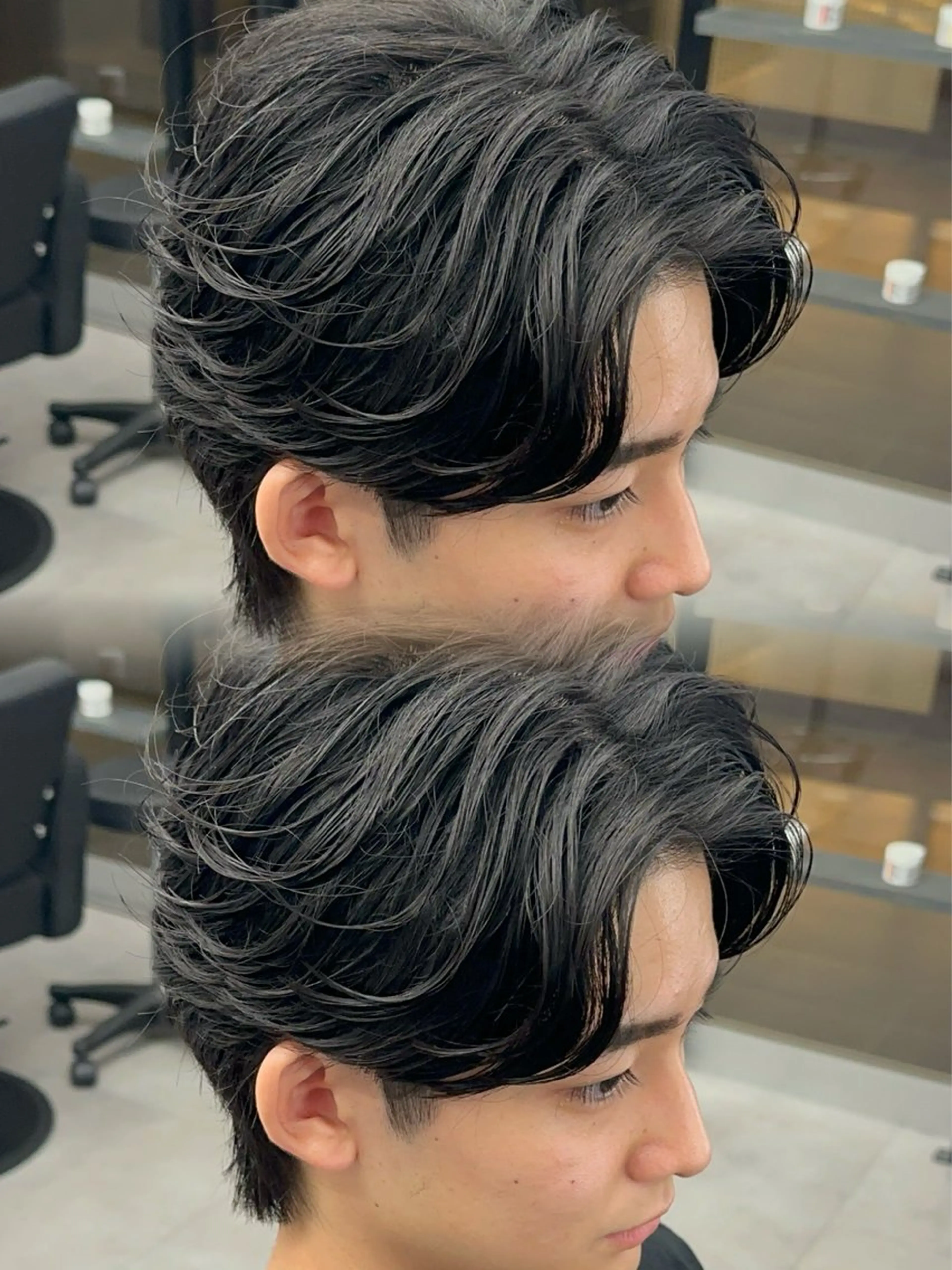 カラー パーマ メンズ メンズパーマ カット パーマ 札幌美容室 /光👑のヘアスタイル