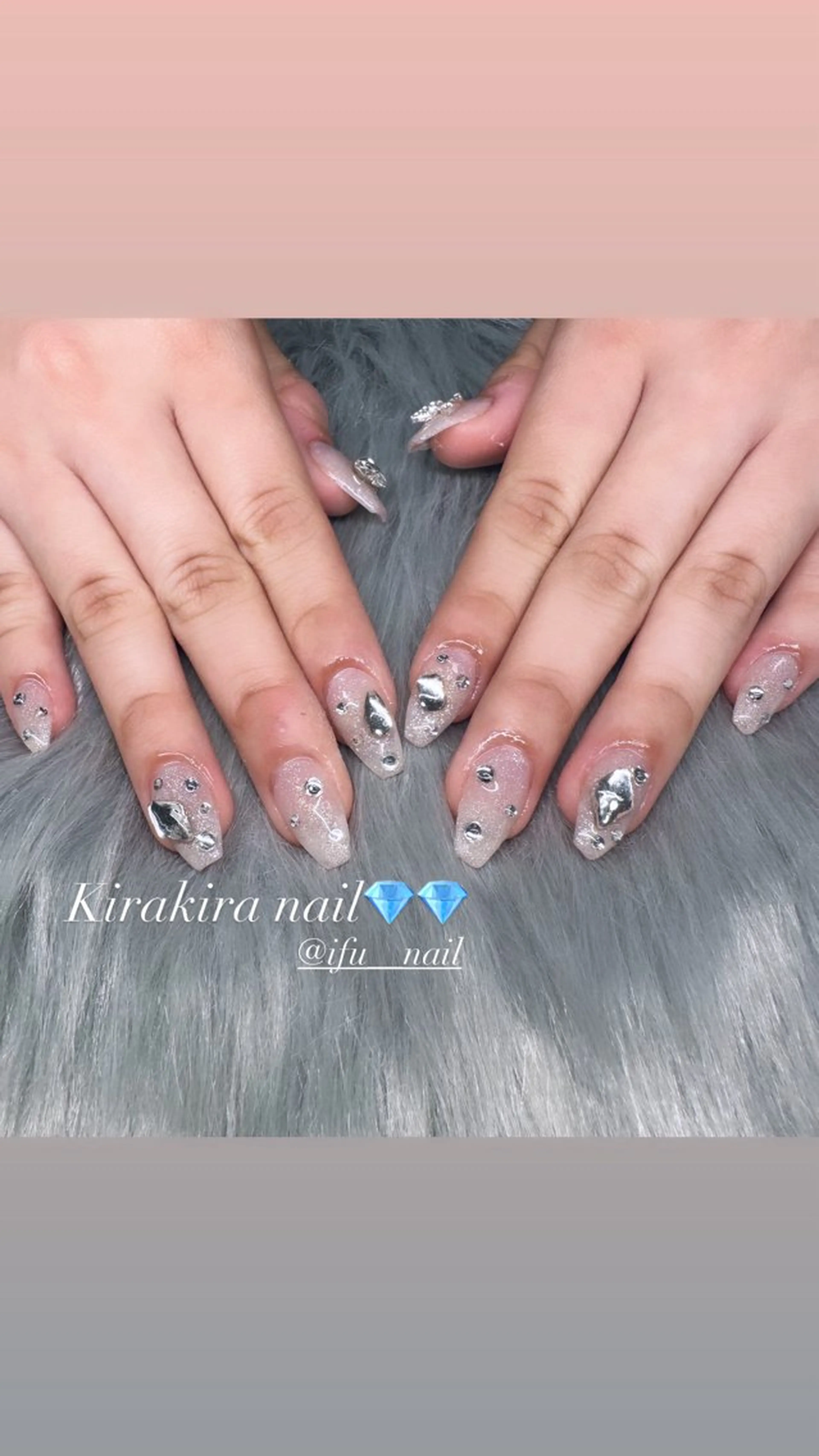 ネイル 長さ出し If Nailのネイルデザイン