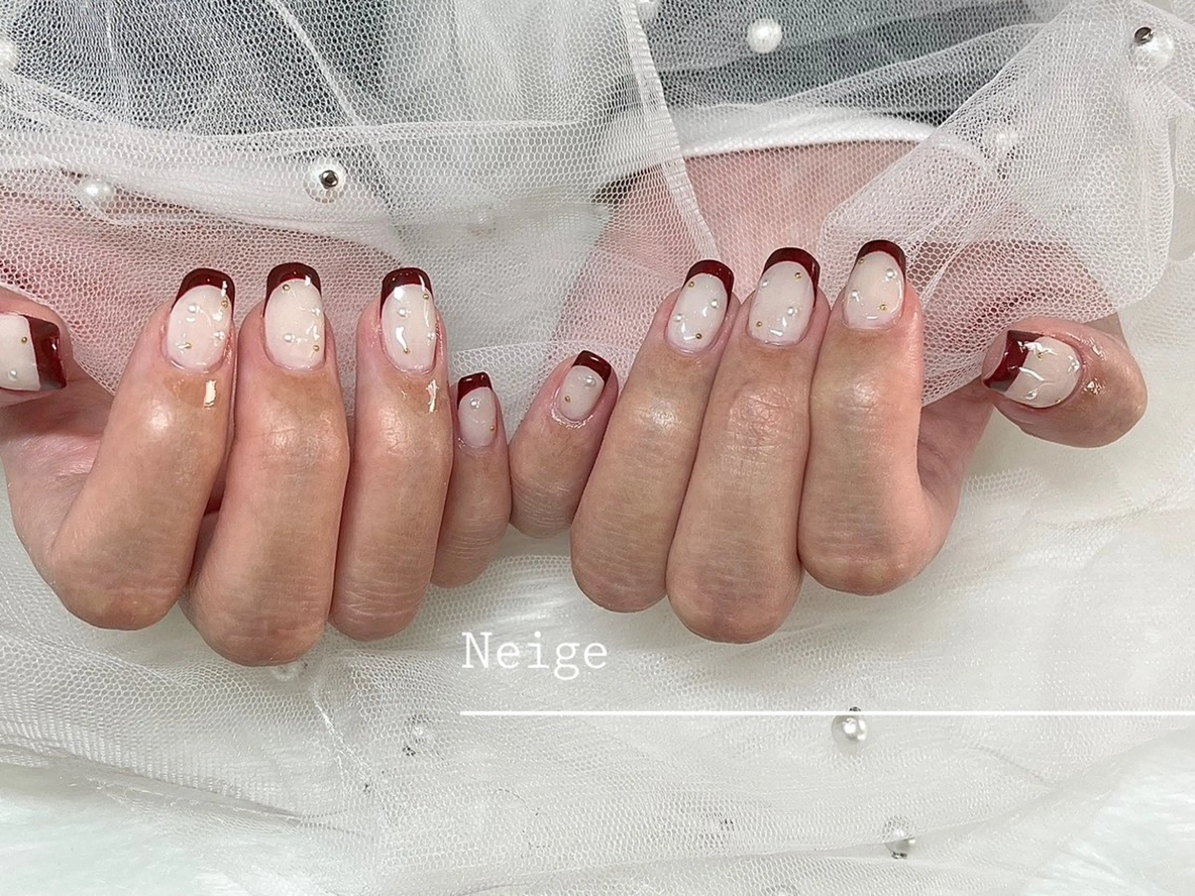 ネイル ハンドネイル Neige所属・Neige 𓂃 aiのネイルデザイン