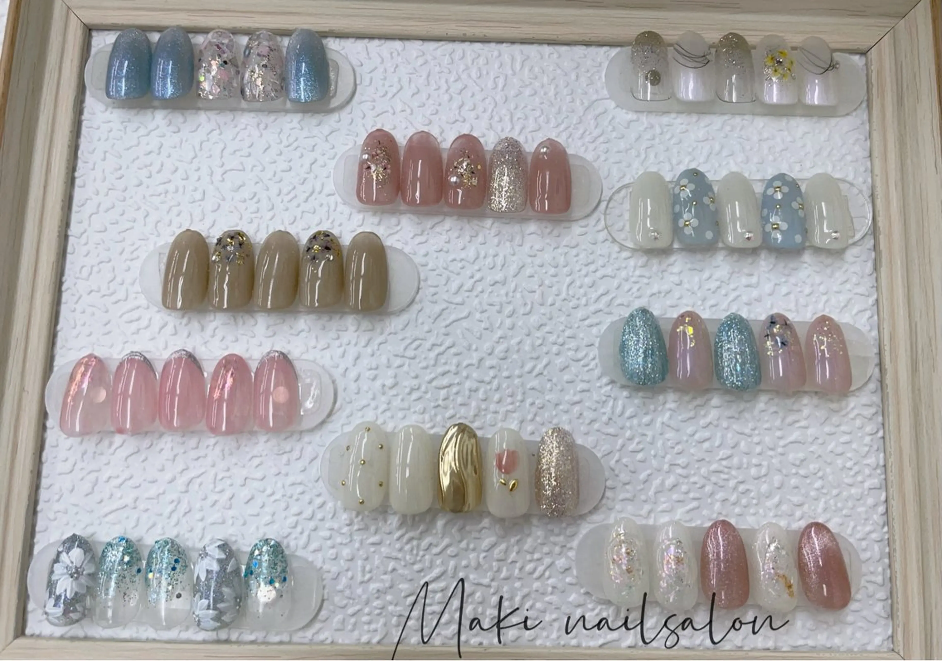 ネイル ハンドネイル マキ ネイルサロンのネイルデザイン