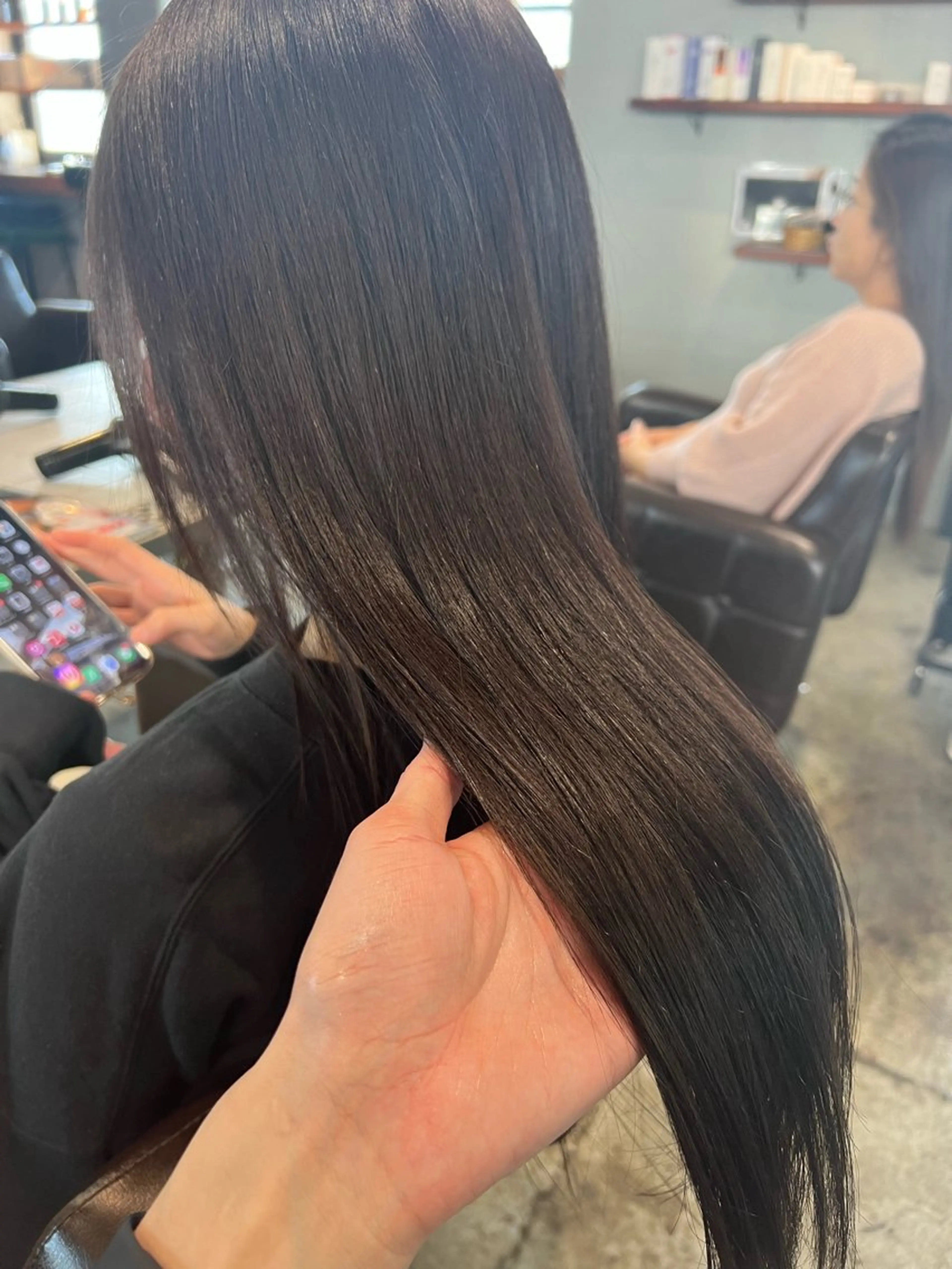 ミディアム 縮毛矯正 トリートメント 似合わせ×美髪改善✨ Yutoのヘアスタイル