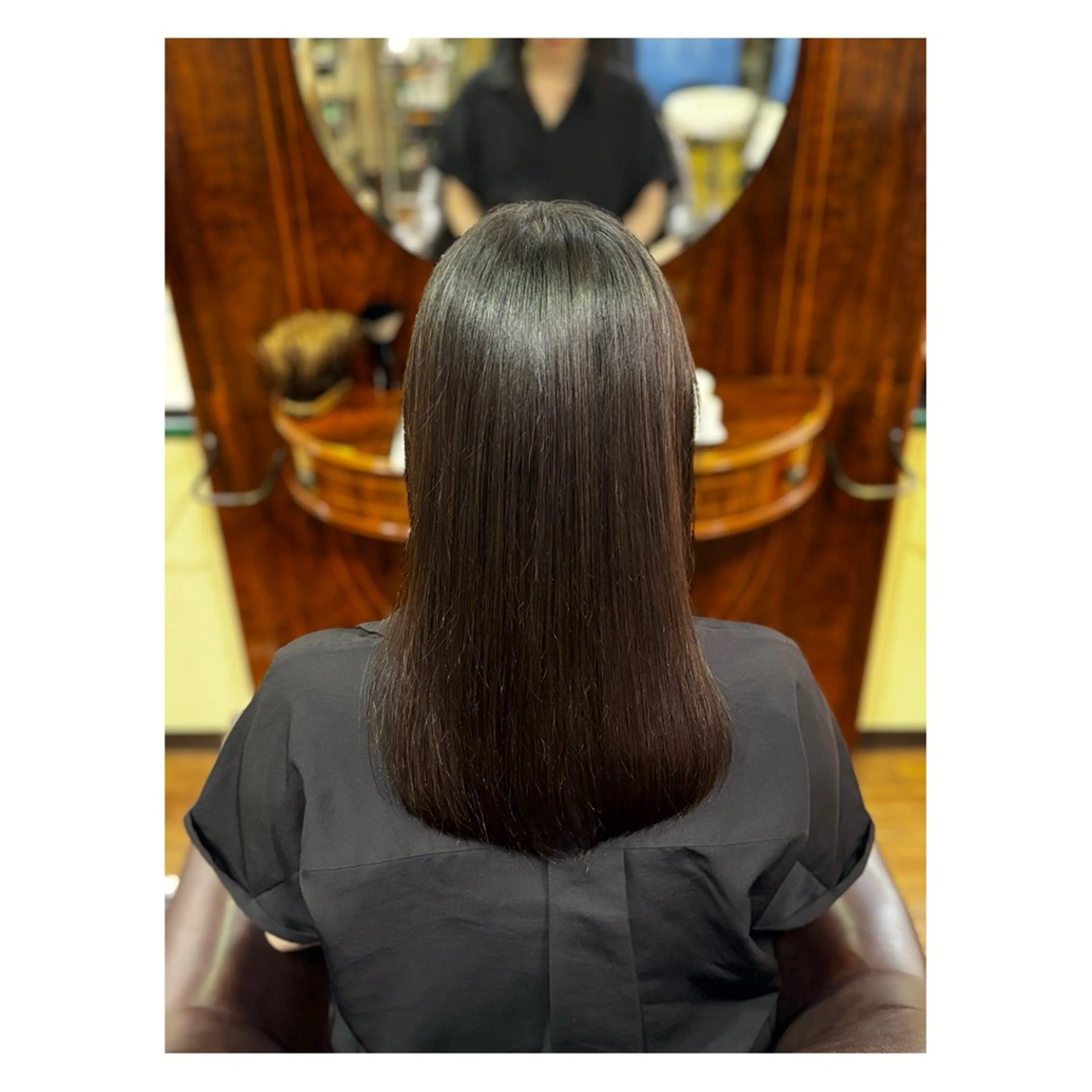 🫧アルカリ酸熱トリートメント🫧ストレートの後手触りが悪い方にオススメです🌟の写真