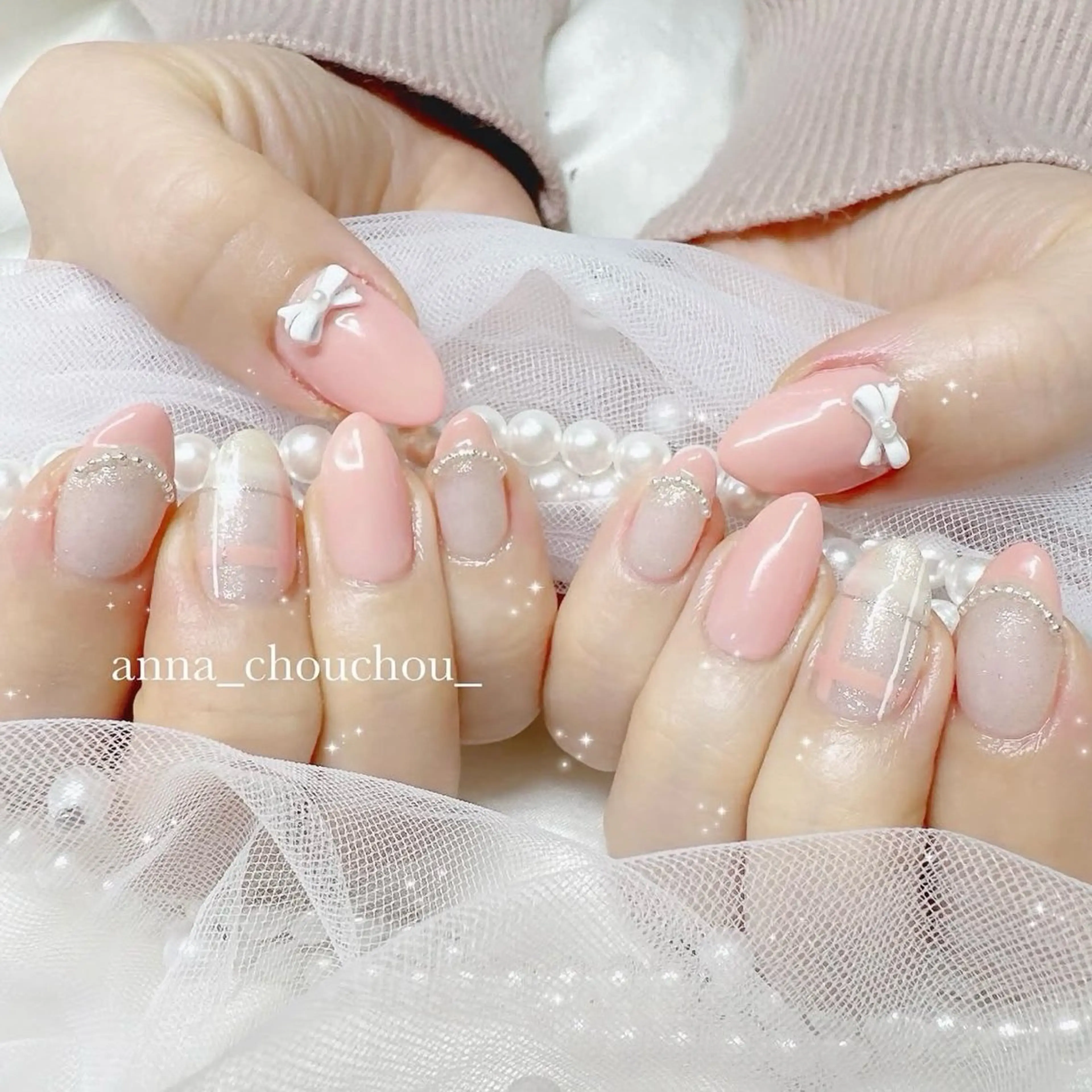ネイル ハンドネイル Anna Sano⭐️のネイルデザイン