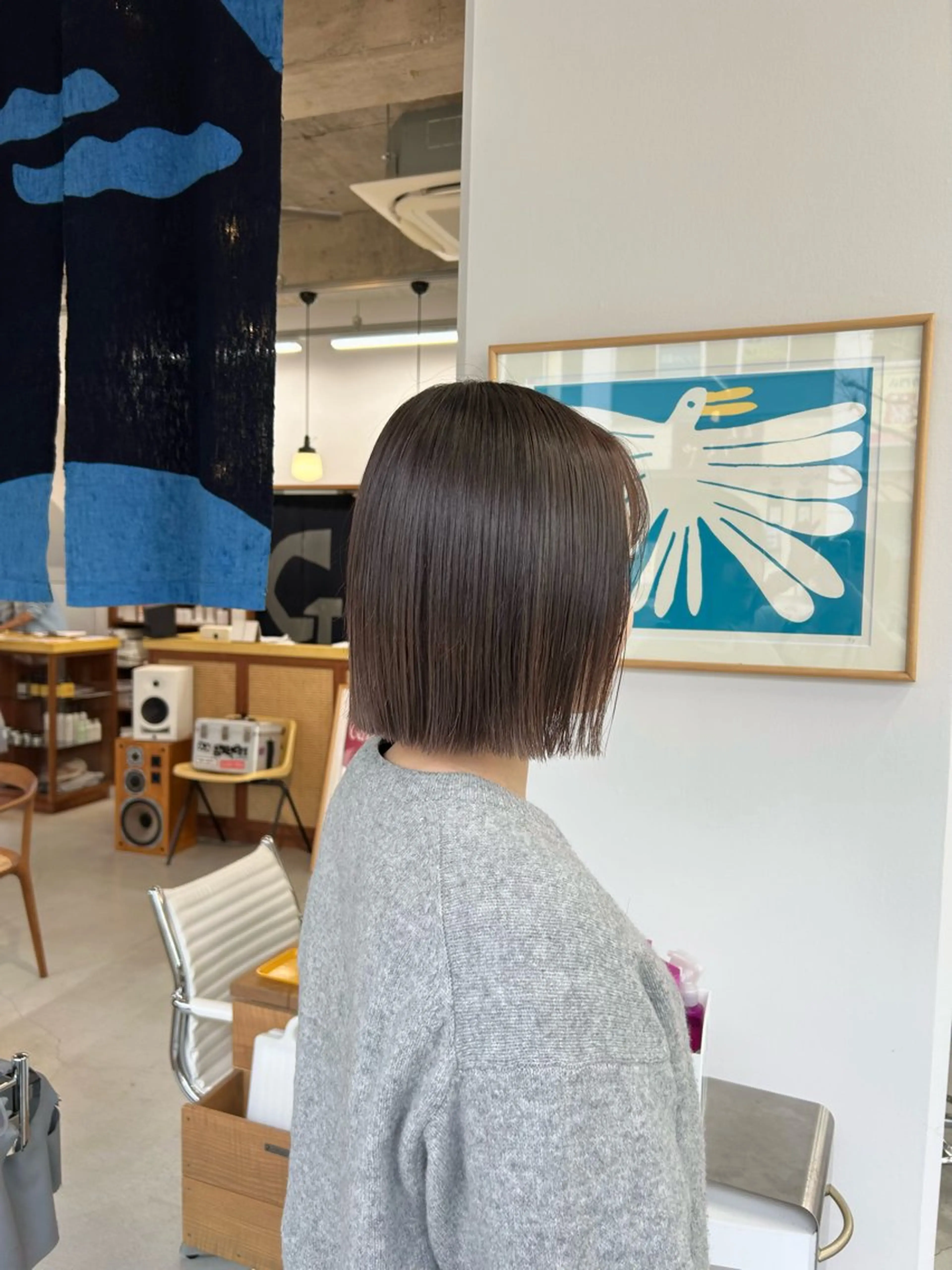 カラー ハイトーンカラー 藤原 あかりのヘアスタイル