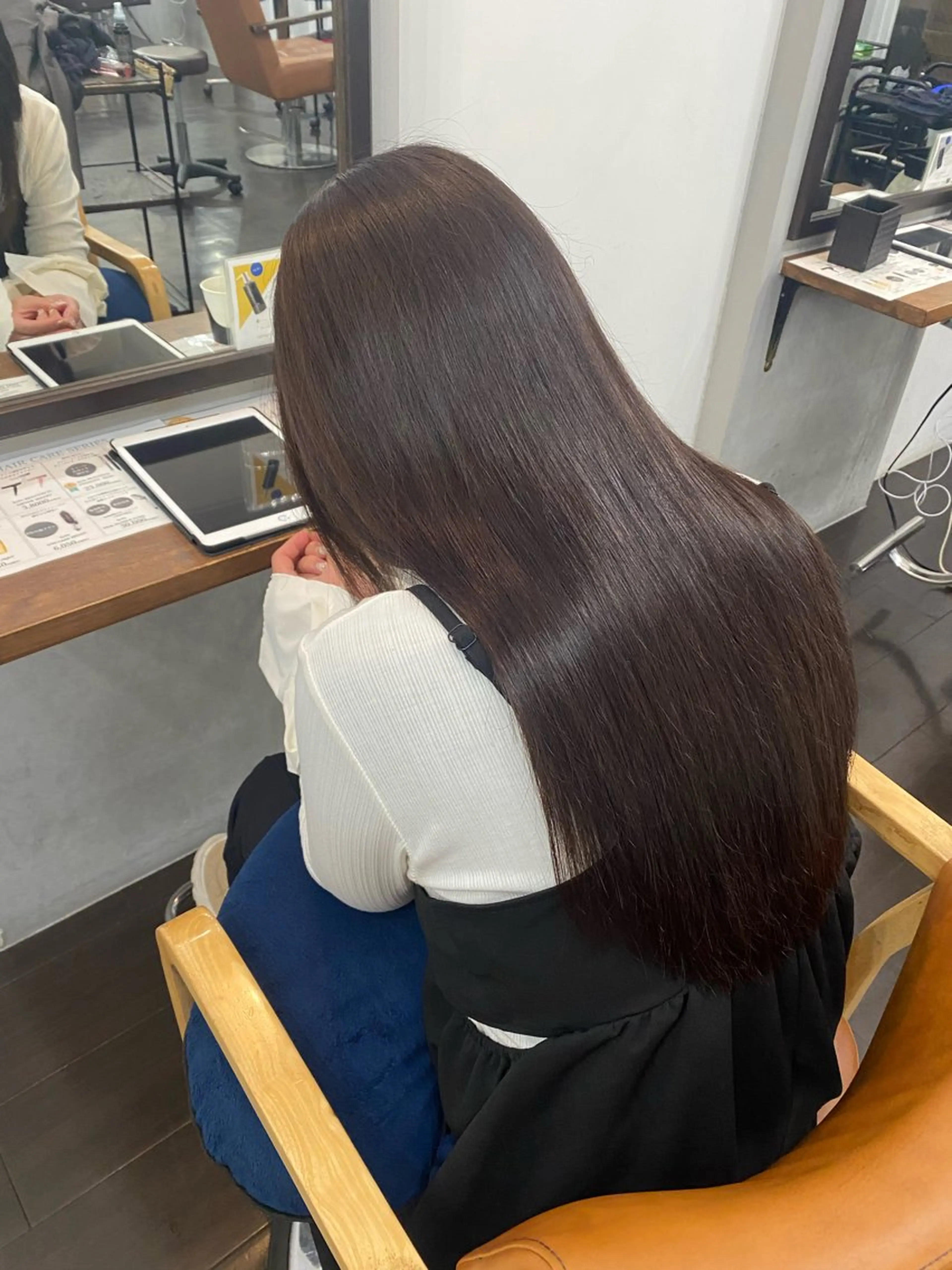 ロング カラー ヘアアレンジ 🍒ᩚ名駅/艶髪 縮毛矯正/あゆ🍒ᩚのヘアスタイル