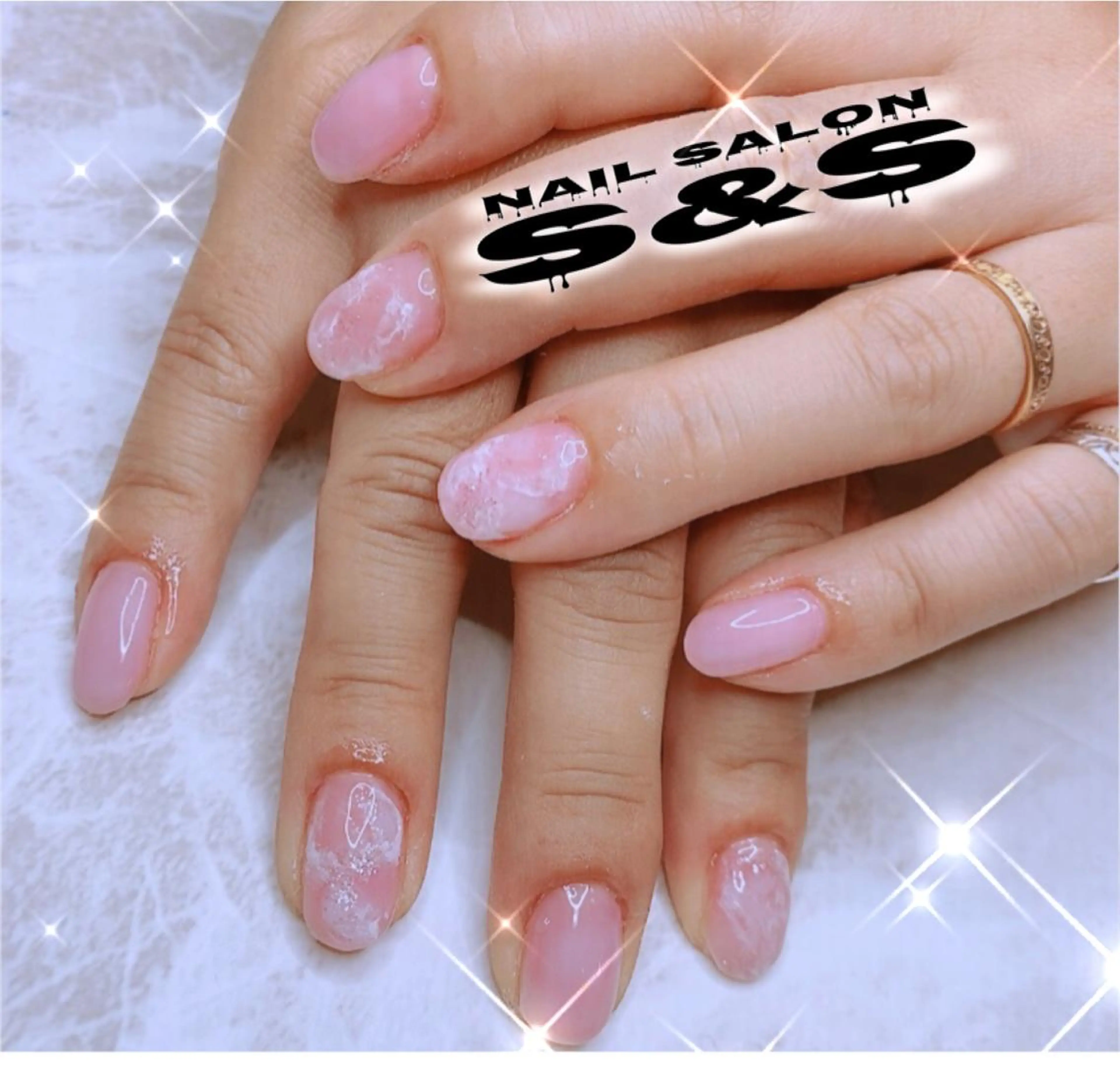 ネイル 長さ出し メンズネイル 持ち込み スカルプネイル S&S 村田小百合のネイルデザイン