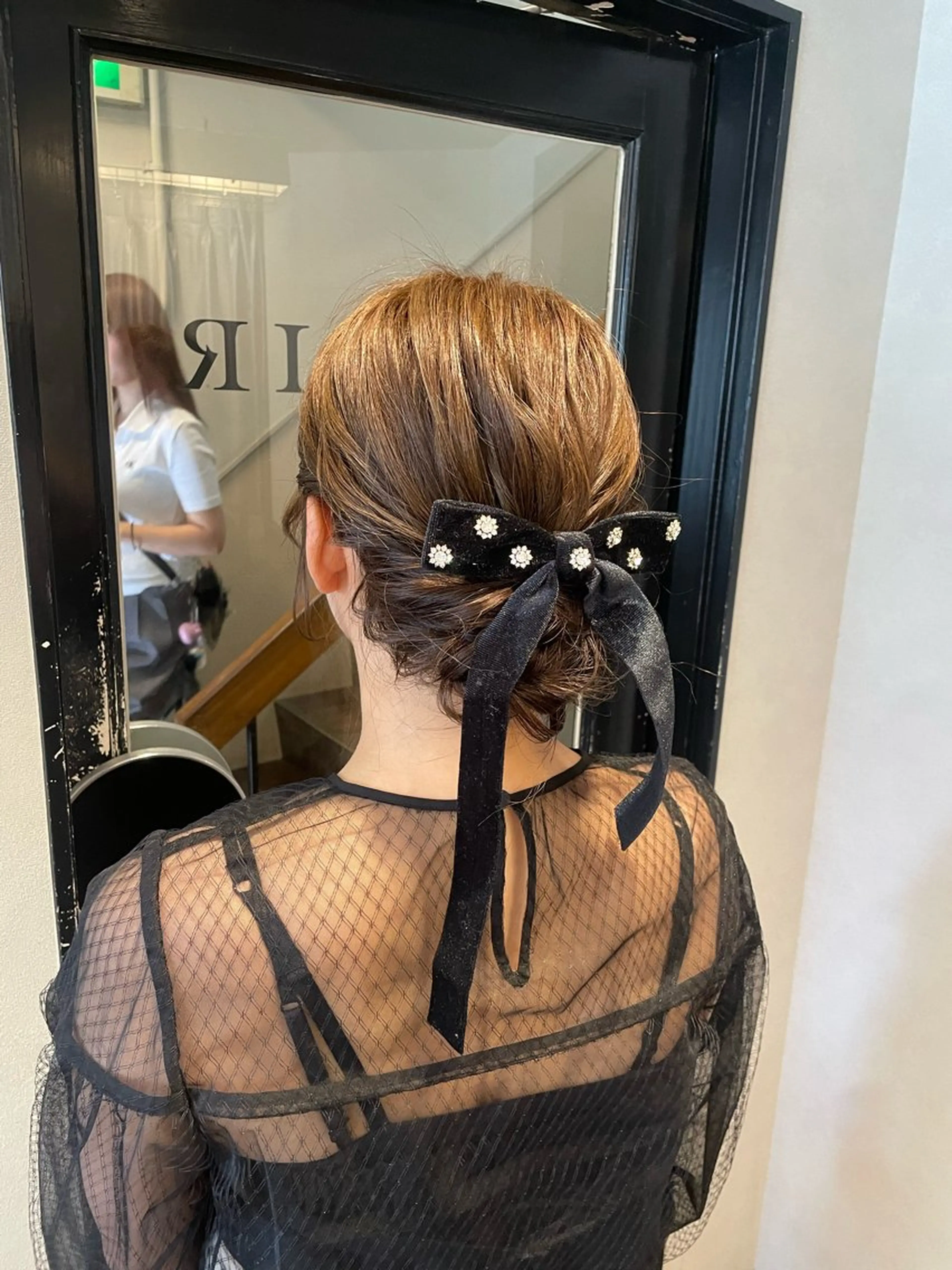 ヘアアレンジ ヘアセット 金城 二千夏のヘアスタイル