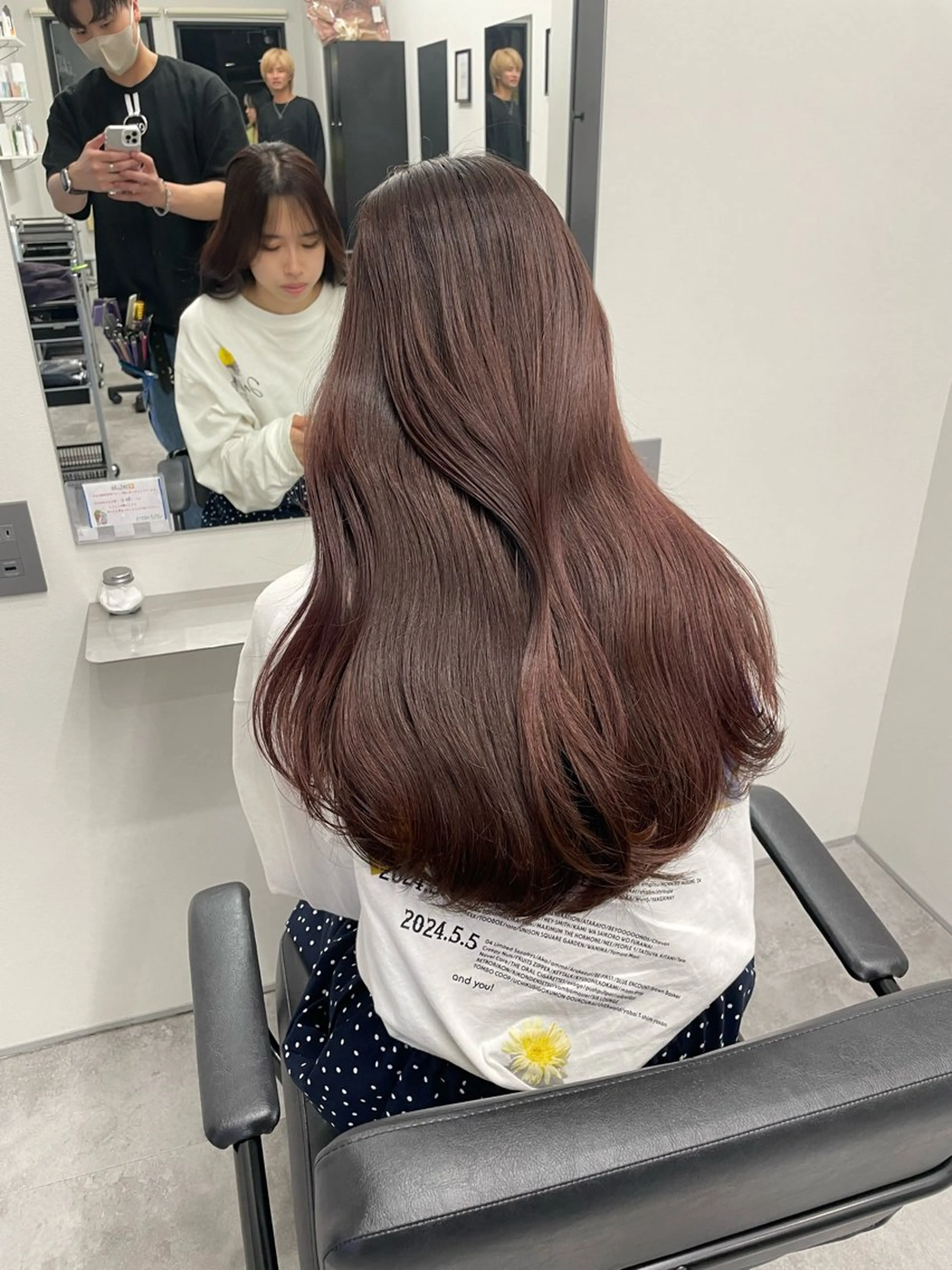 『韓国風🇰🇷』カット+髪質改善極上トリートメント❣️の写真