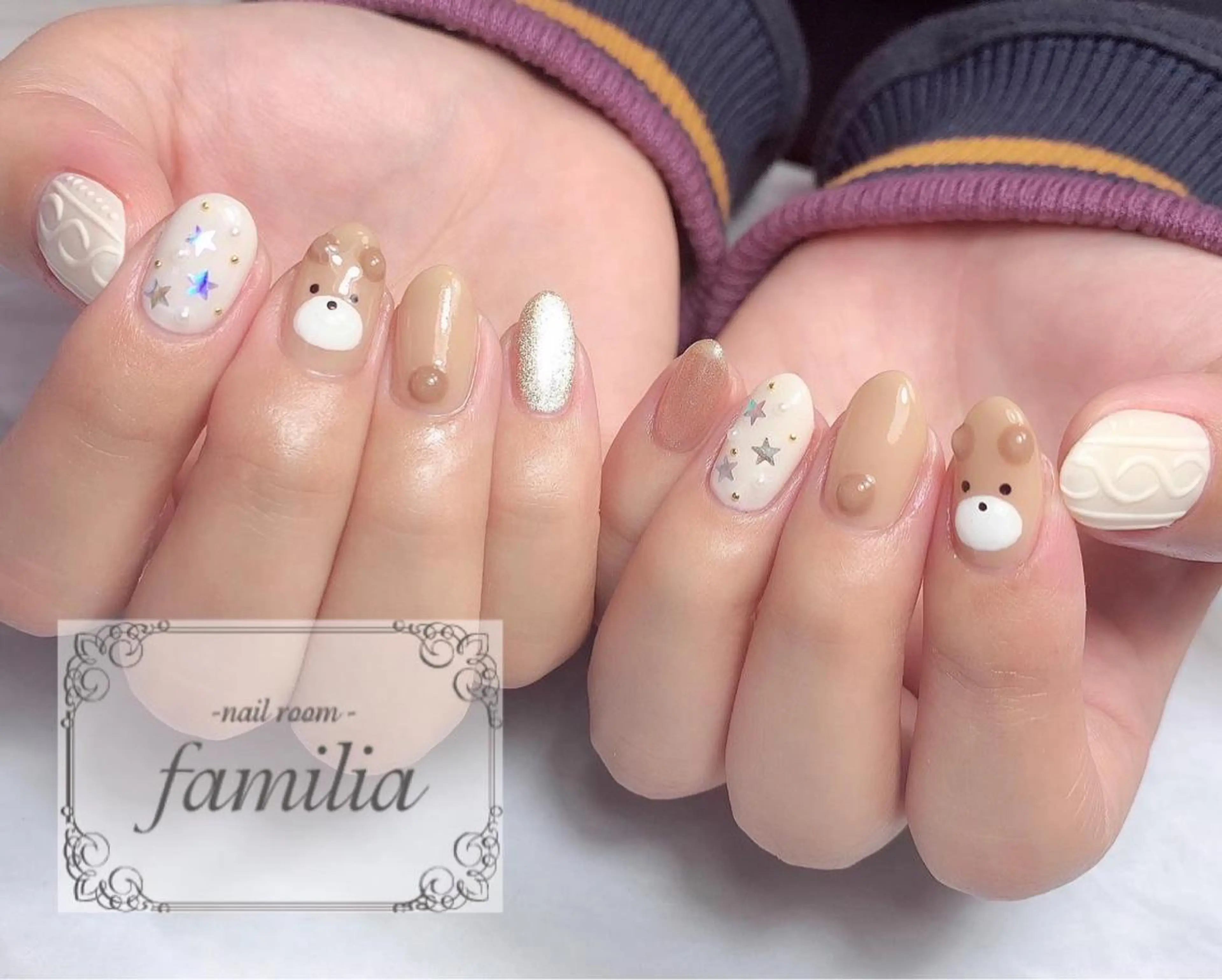 ネイル ハンドネイル -nailroom- familiaのネイルデザイン