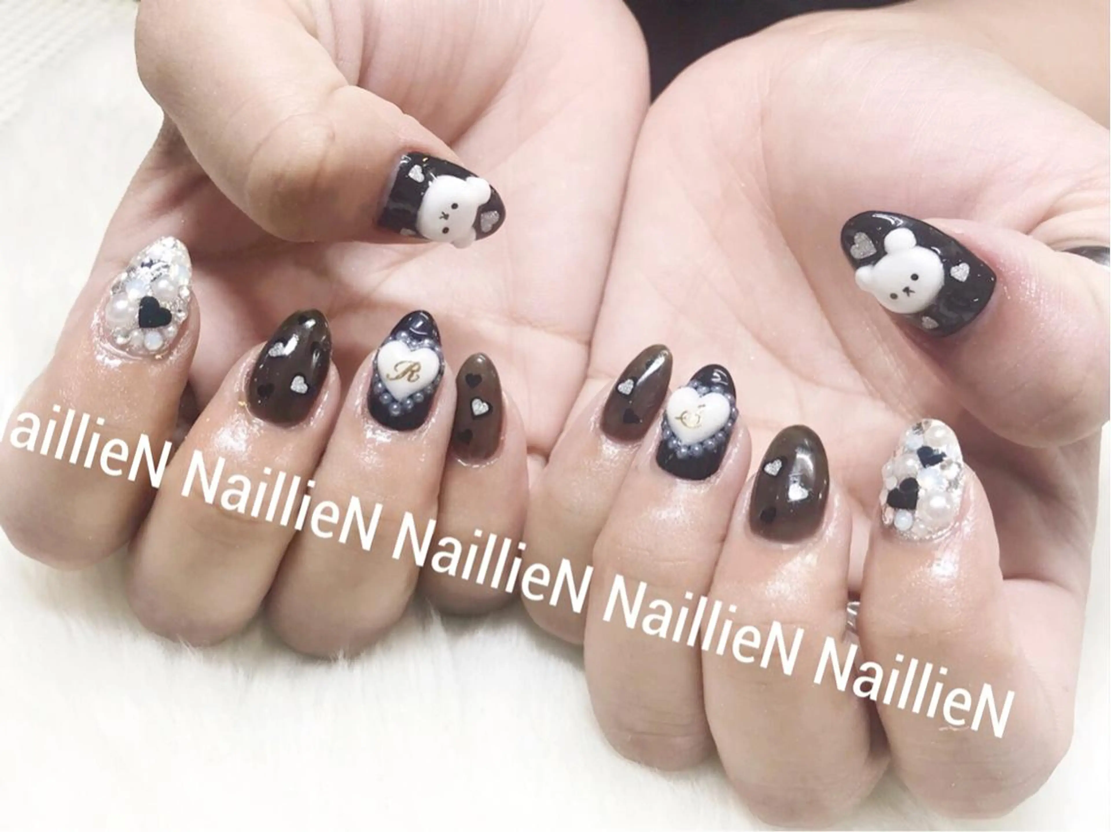 ネイル 持ち込み ハンドネイル Nail lieNのネイルデザイン