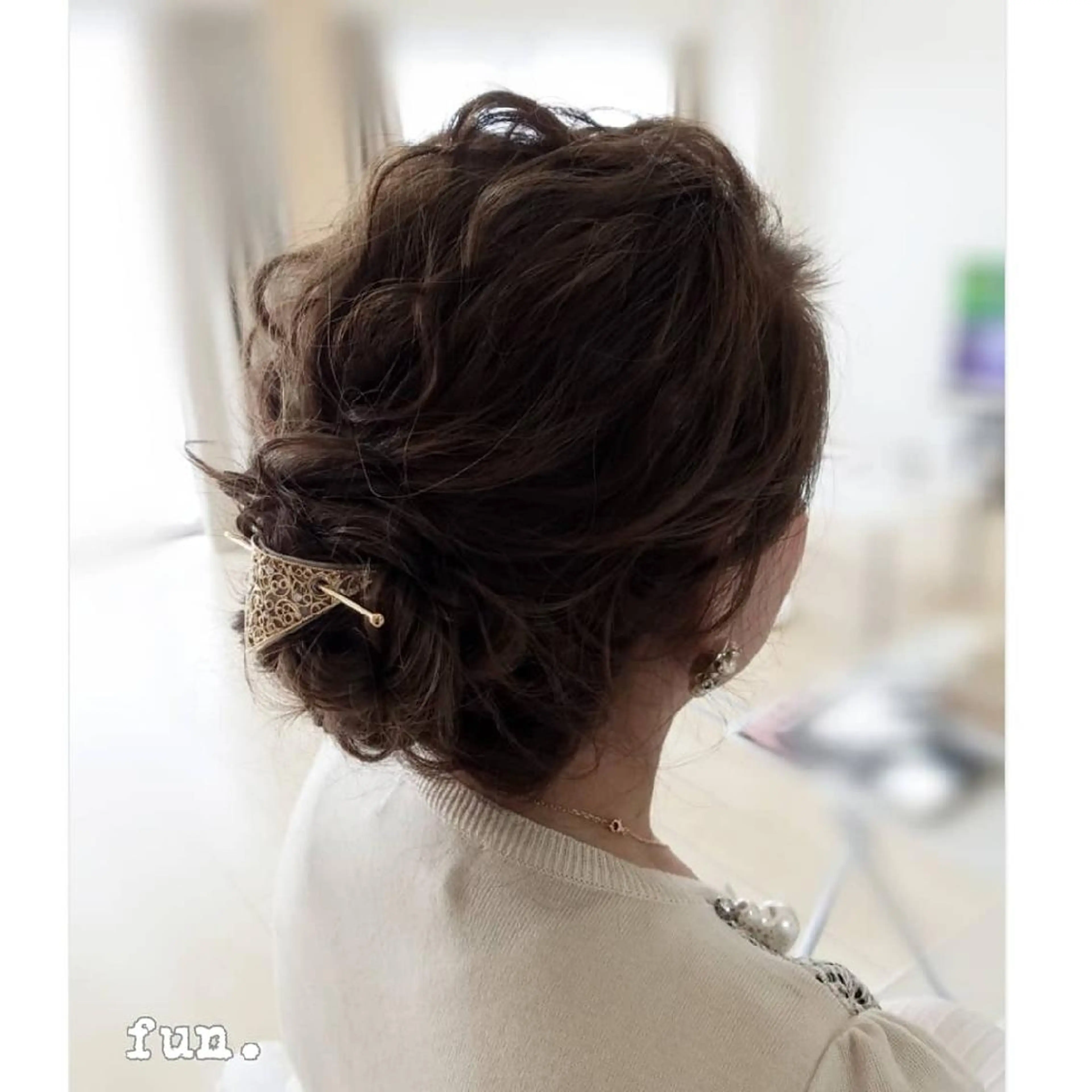 セミロング ヘアアレンジ fun./ヘアセット /エクステ/着付のその他イメージ