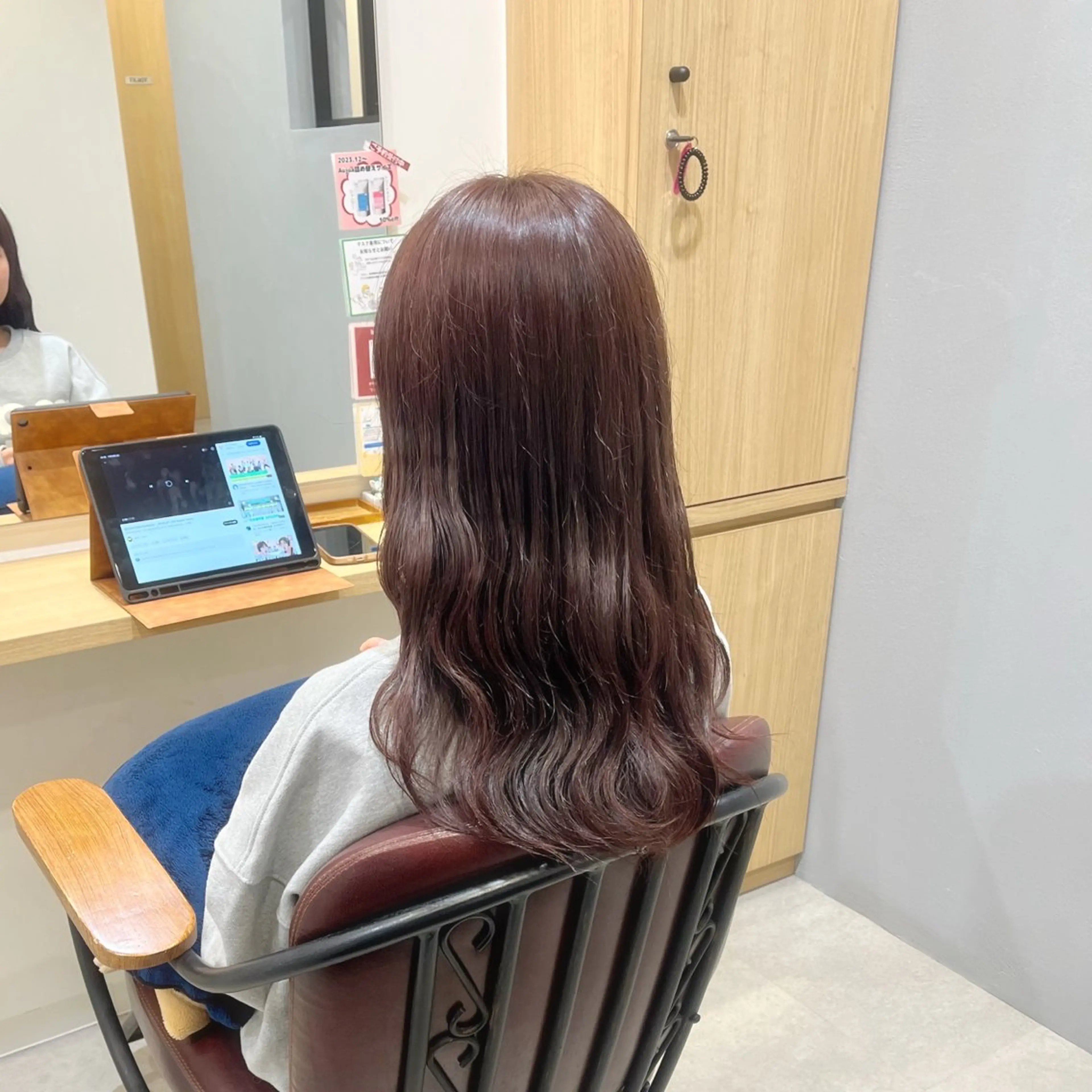 カラー ピンクカラー hair&eyelash  Truth所属・川倉 羽未のヘアスタイル