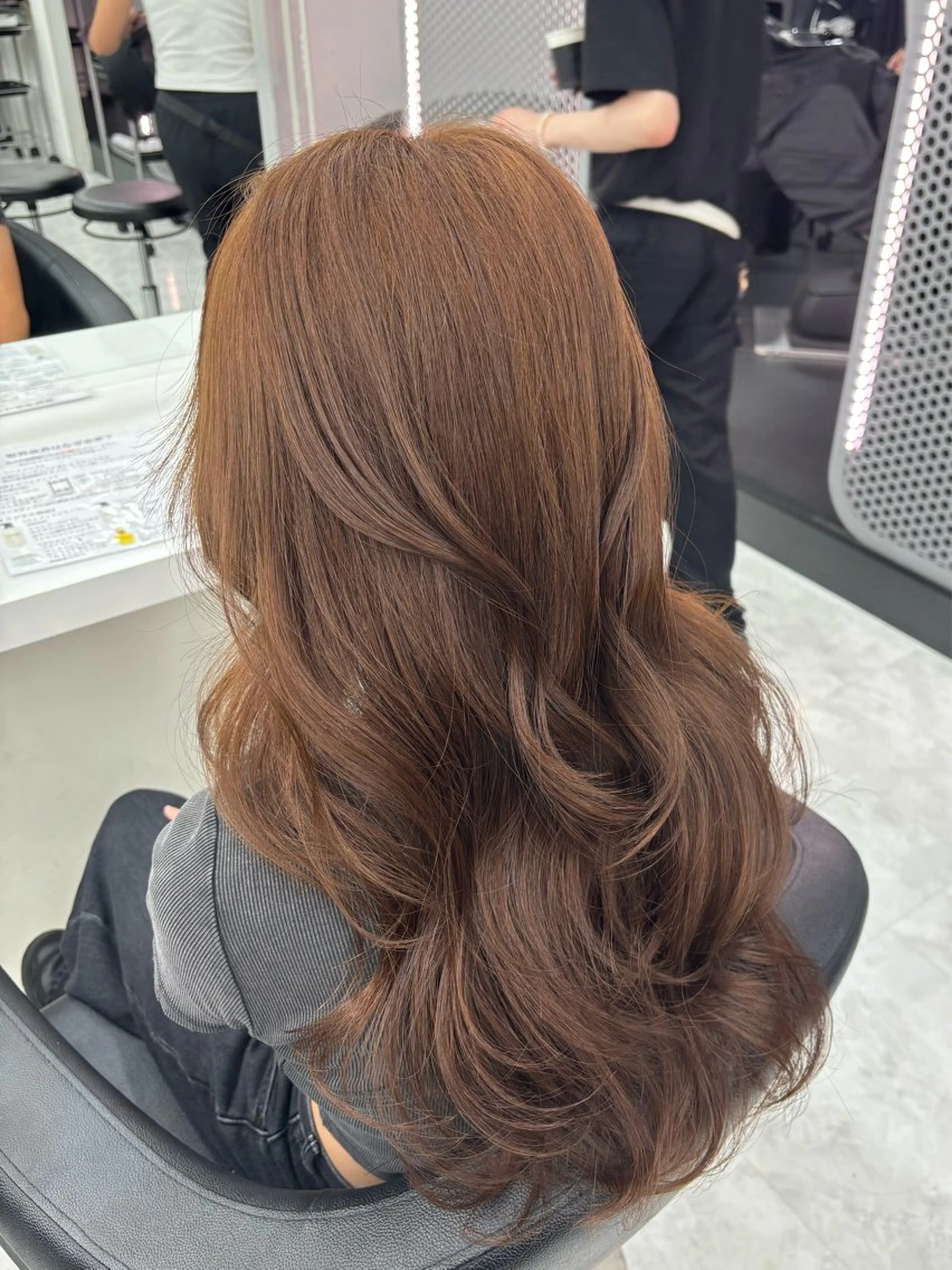 カラー かわいい艶髪🤍 れいな🤍のヘアスタイル