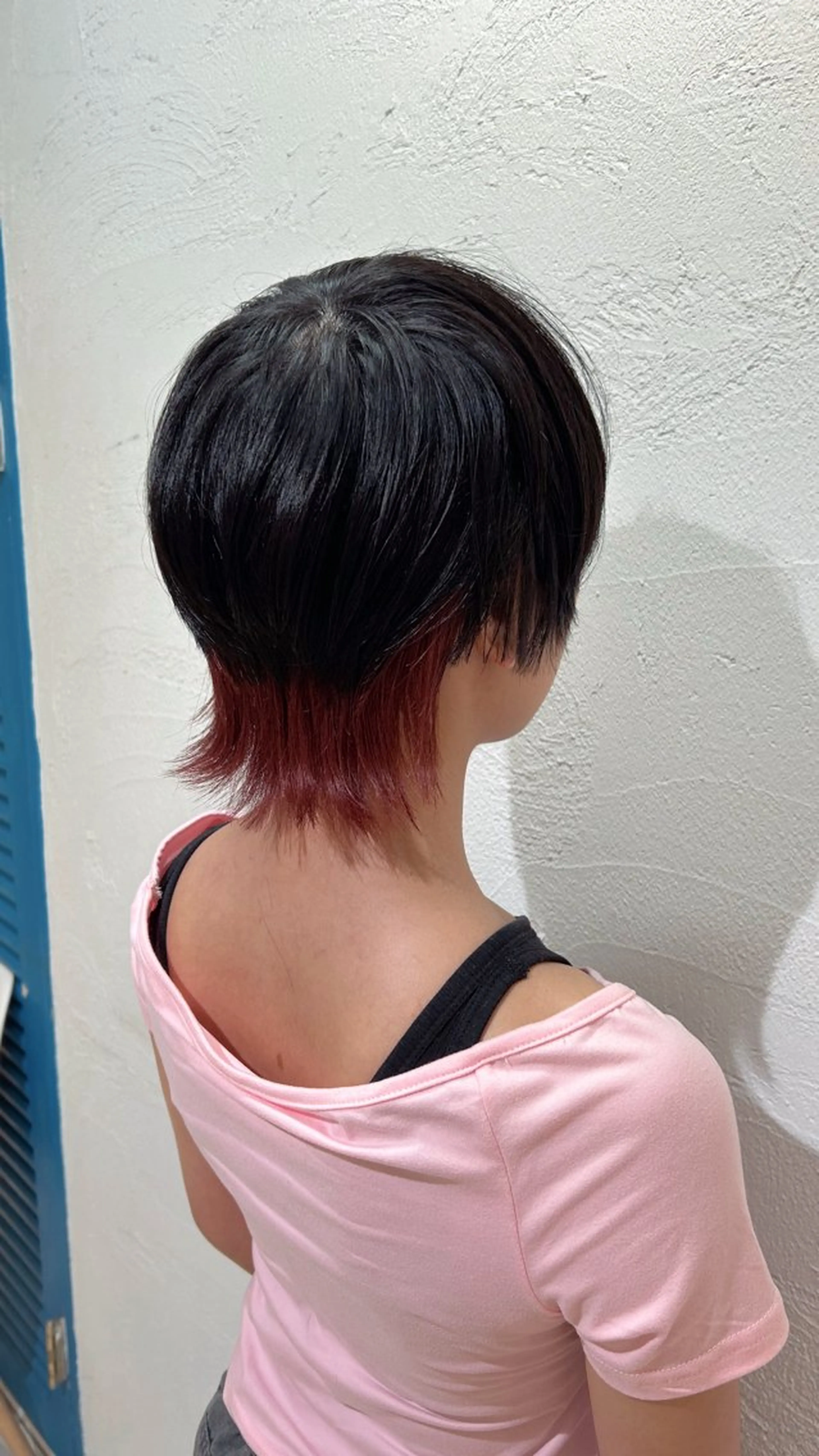 ショート ウルフカット カット ヘアカラー トリートメント ウルフカット 🐹朝日🐹のヘアスタイル