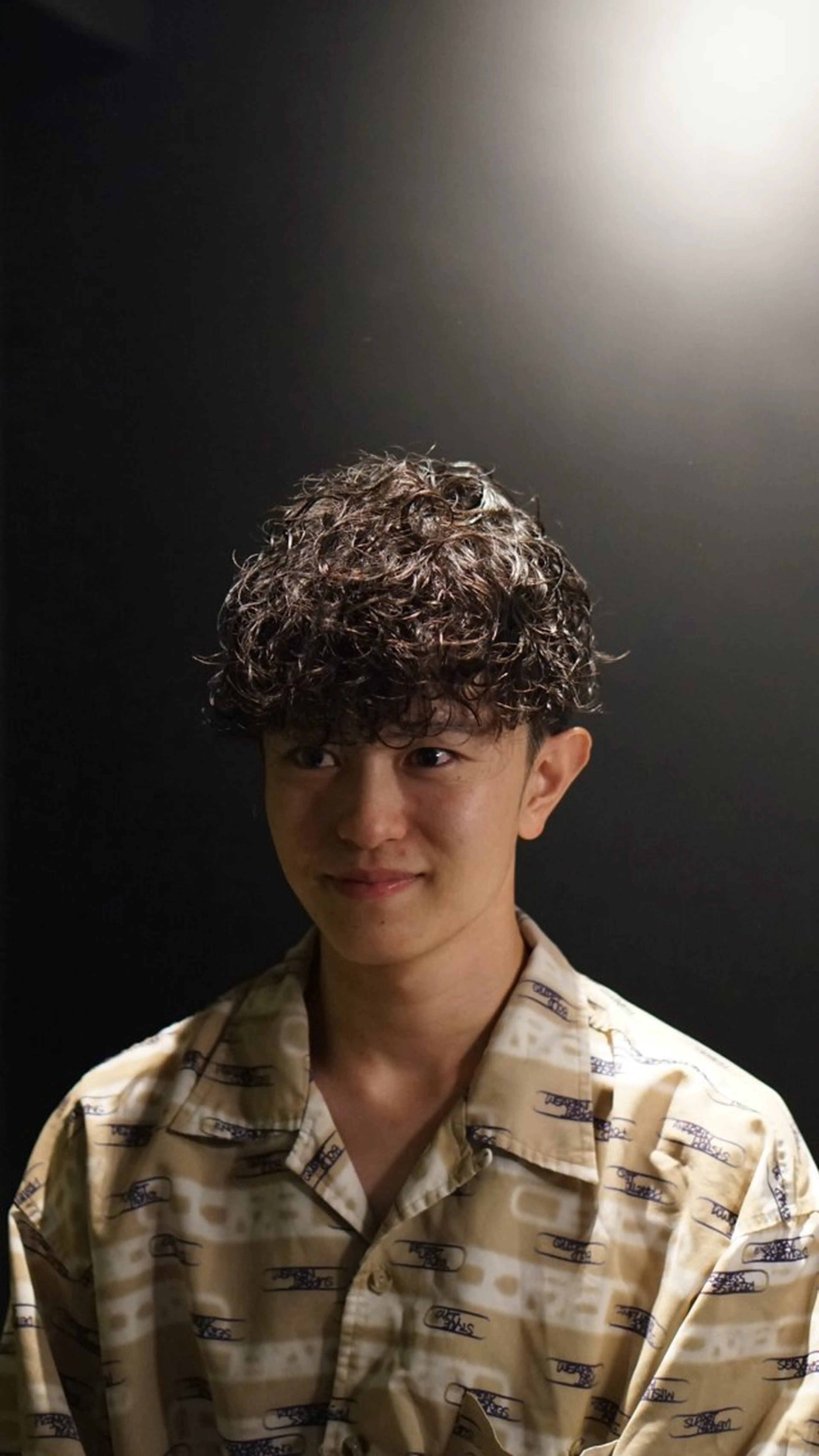 カット➕パーマ➕保湿シェービング➕濃縮トリートメント付き!の写真