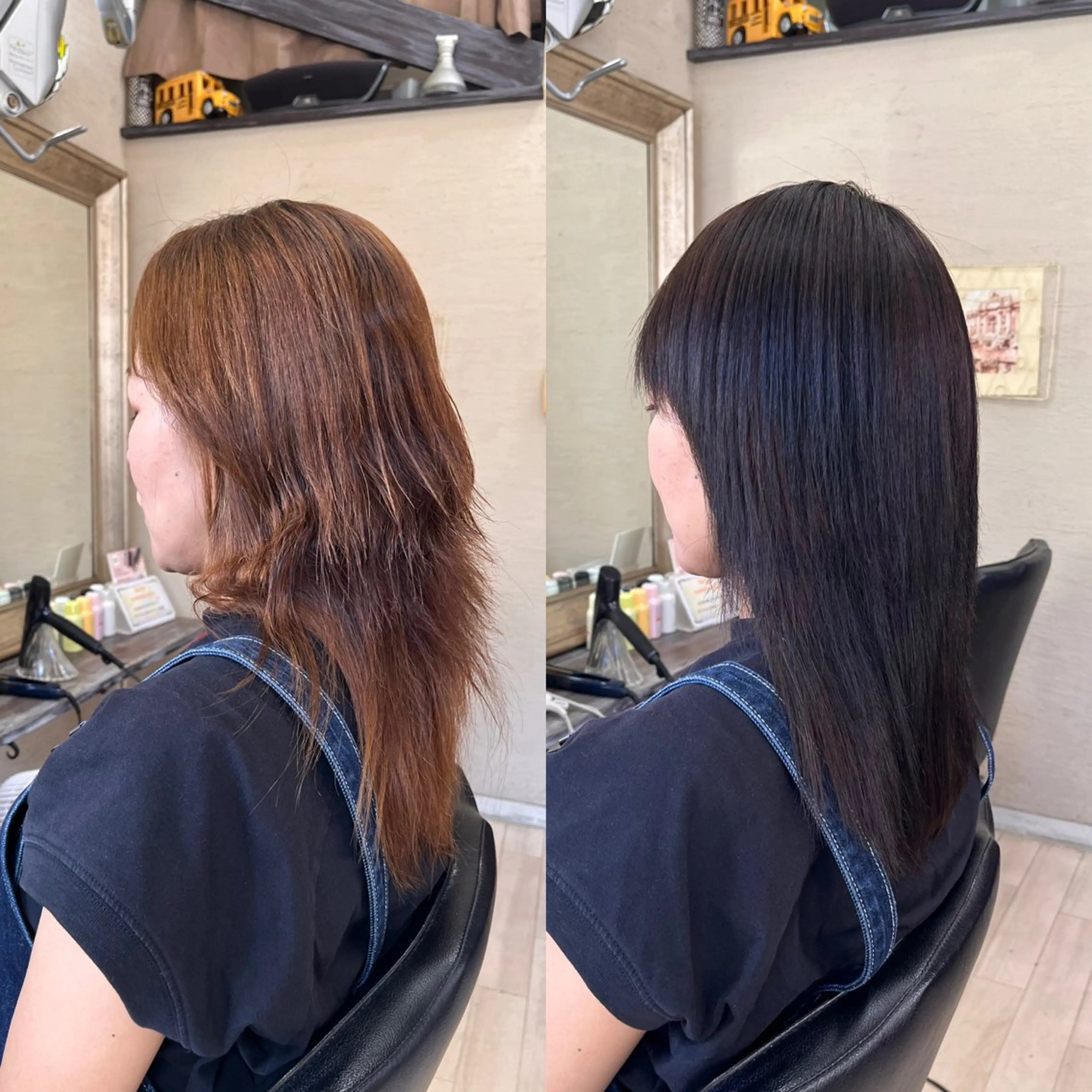 セミロング 髪質改善 縮毛矯正 カット 縮毛矯正 トリートメント ✨髪質改善・縮毛矯正 専門美容室マーベルのヘアスタイル