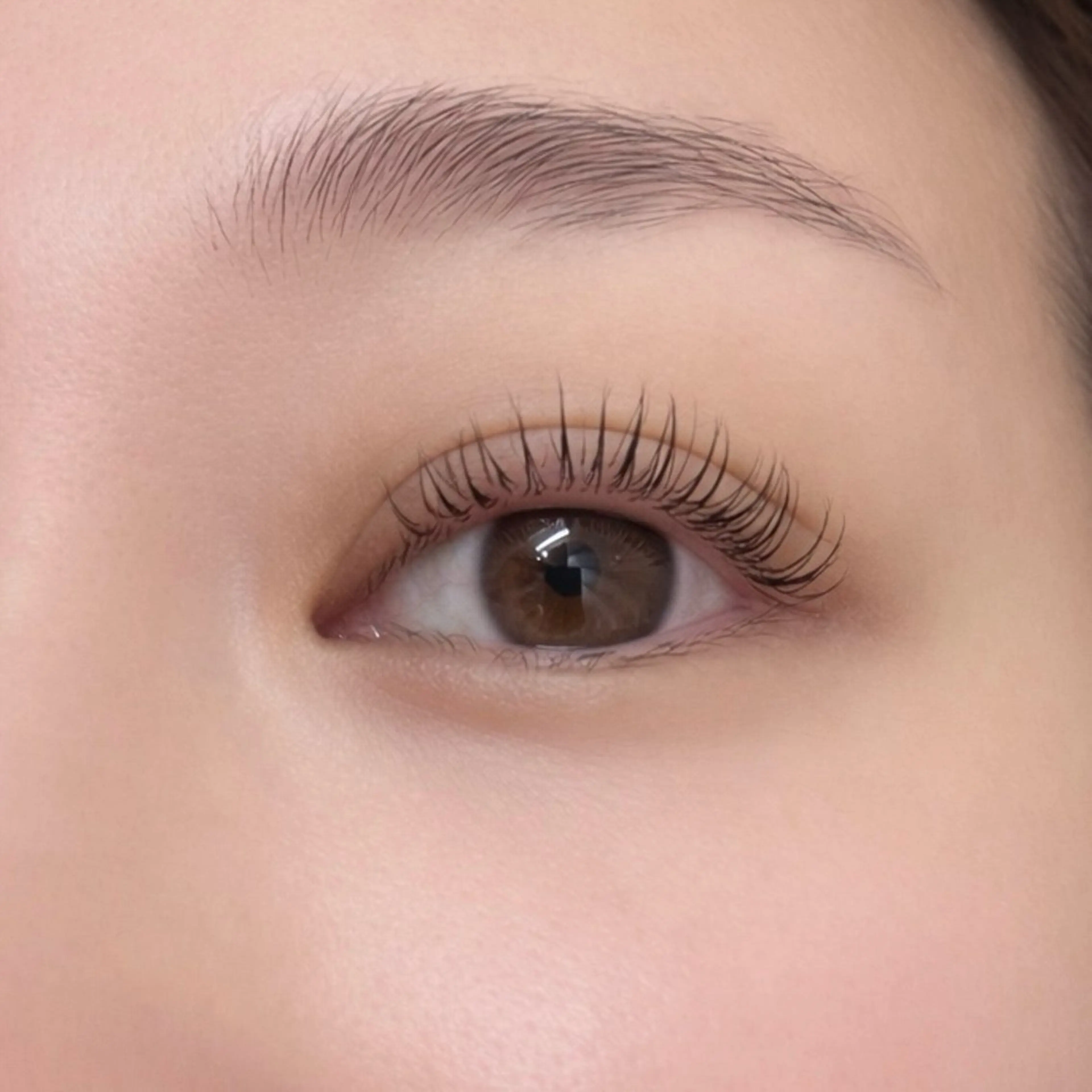 マツエク・マツパ Cカール キュート 一重×まつ毛パーマ Pualice 船崎のマツエク・マツパデザイン