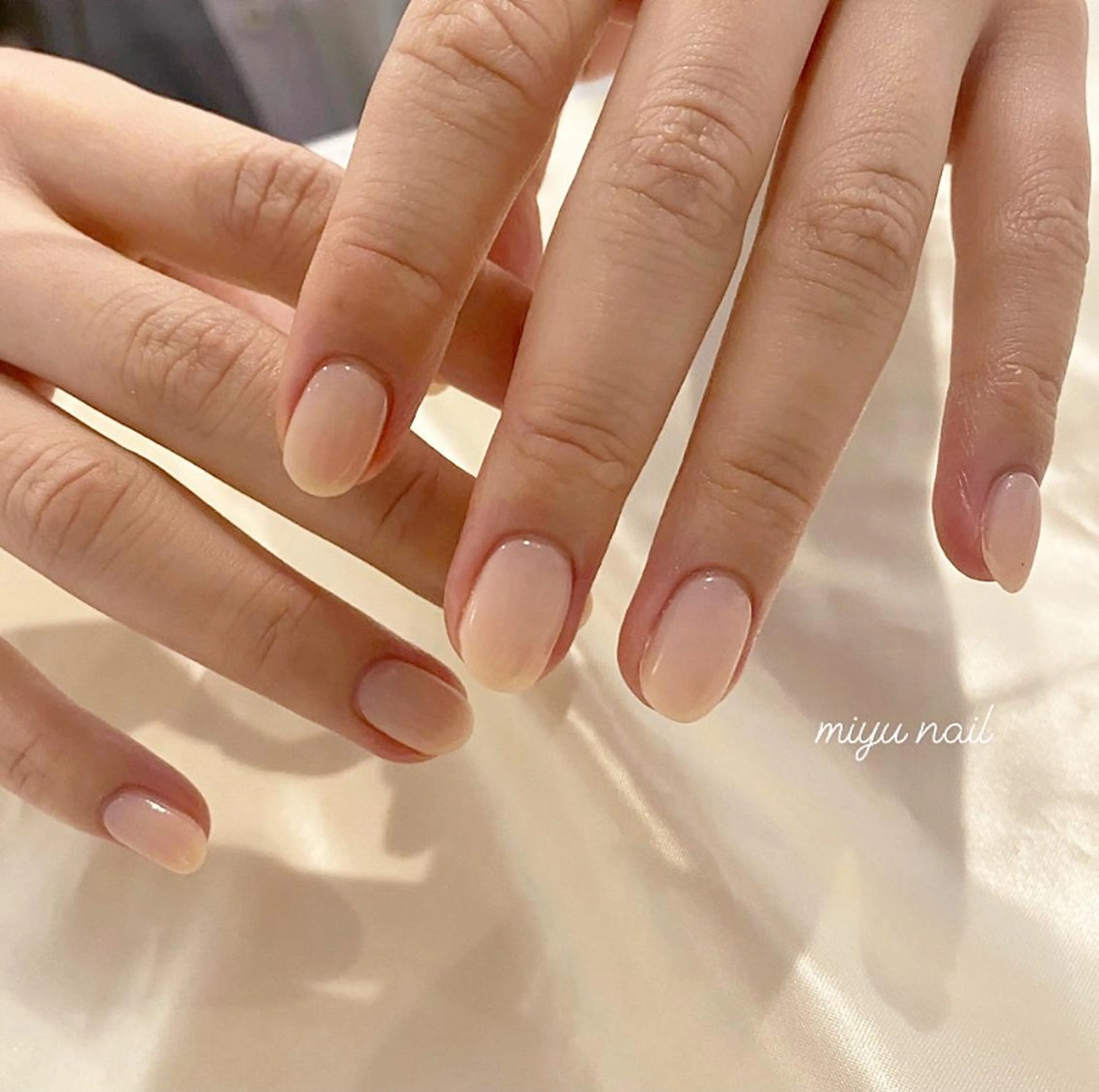 ネイル クリアネイル oreo salon miyu 池袋のネイルデザイン