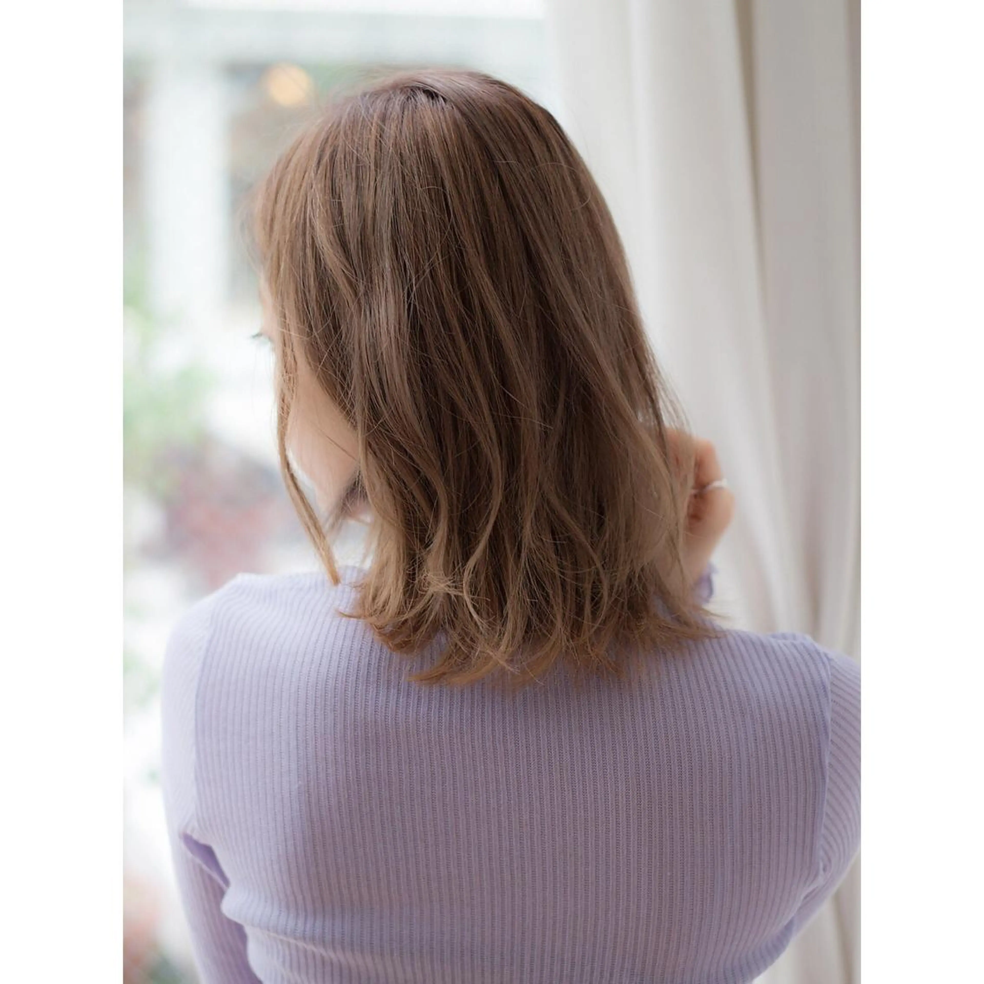 ミディアム カラー パーマ ヘアアレンジ カット ヘアカラー トリートメント VIVIE【ヴィヴィ】所属・髪質改善/韓国風 レイヤー/田村祐樹のヘアスタイル