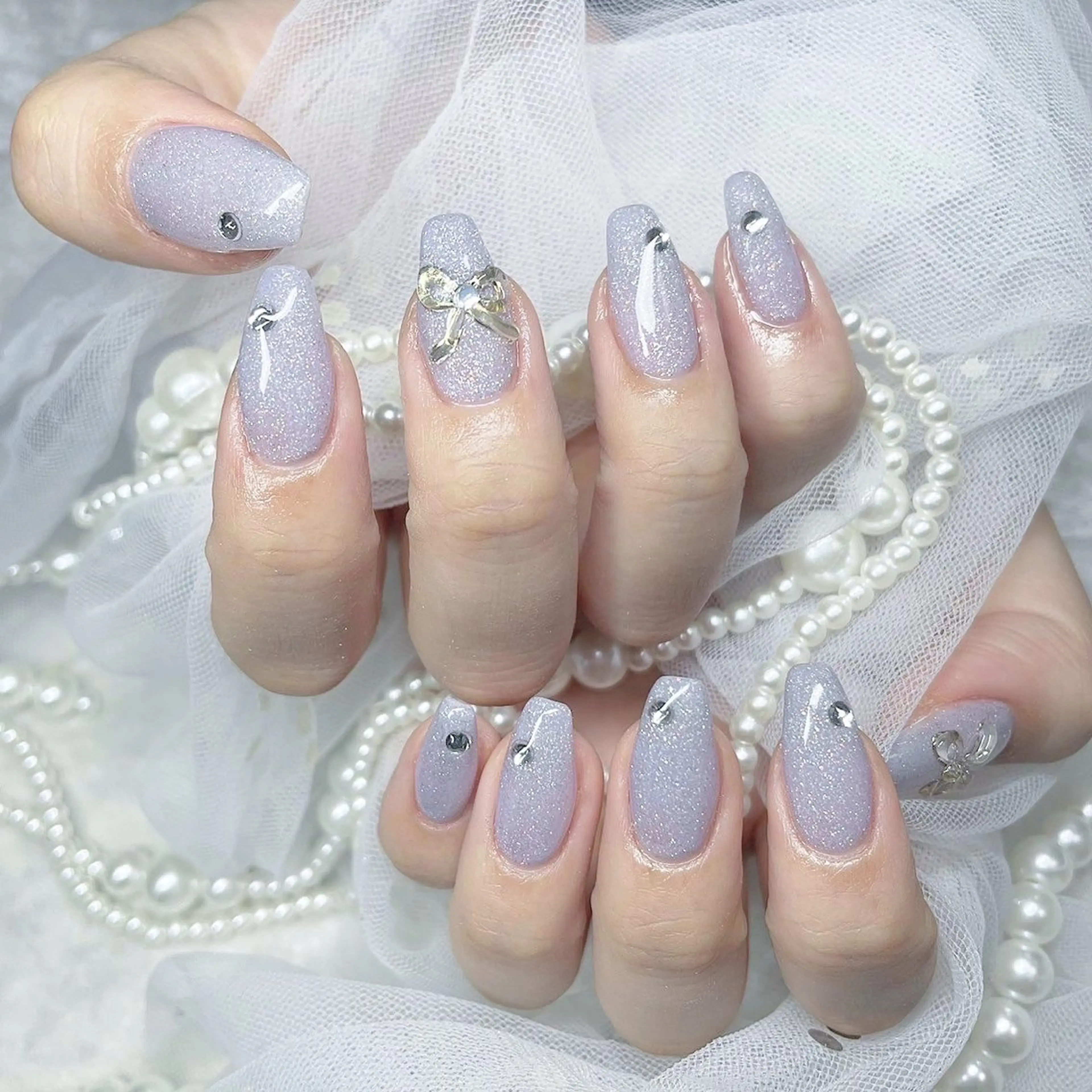 ネイル 長さ出し フットネイル 韓国ネイル マグネットネイル 持ち込み ハンドネイル Minami 🍓のネイルデザイン