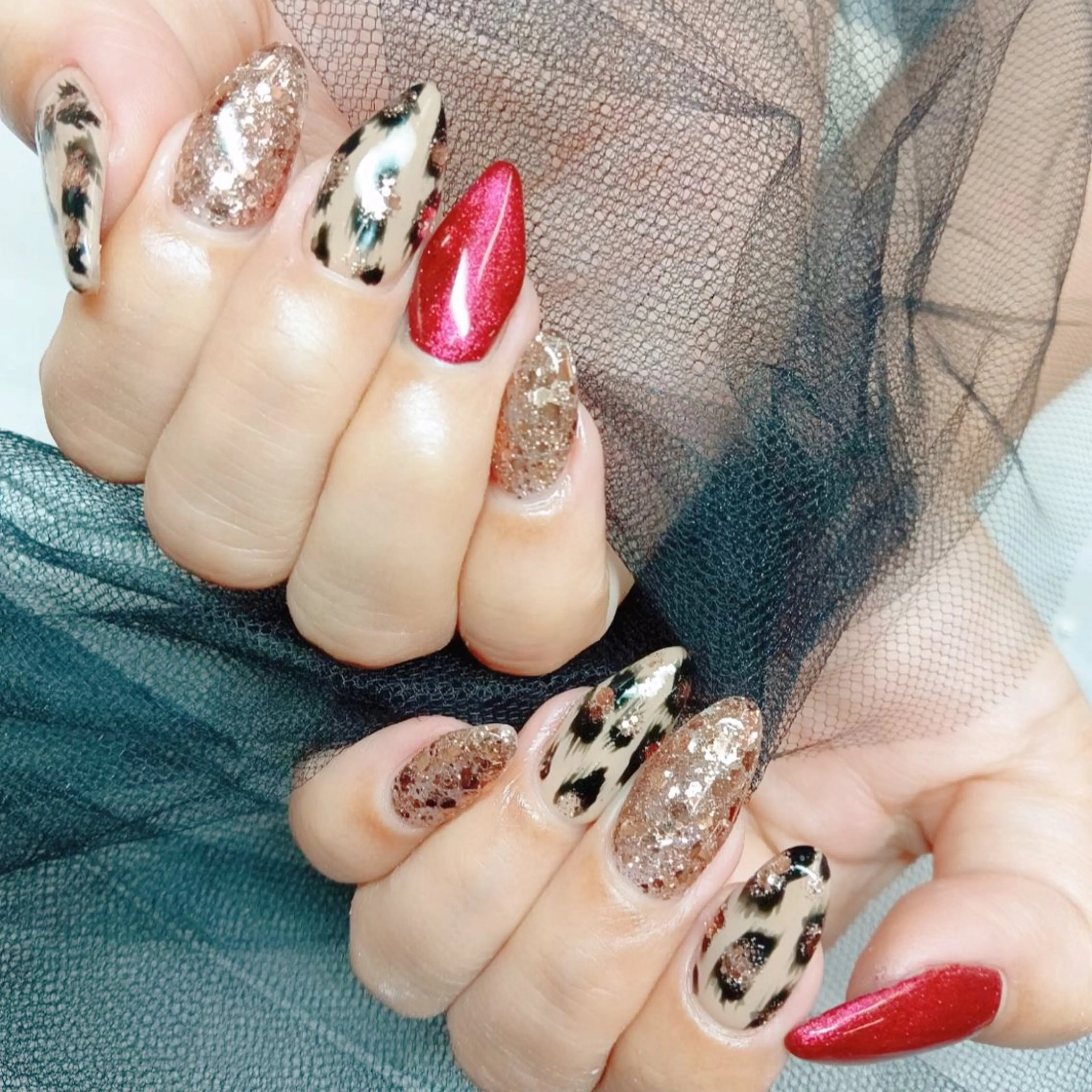 ネイル ハンドネイル 柘植 祐子のネイルデザイン