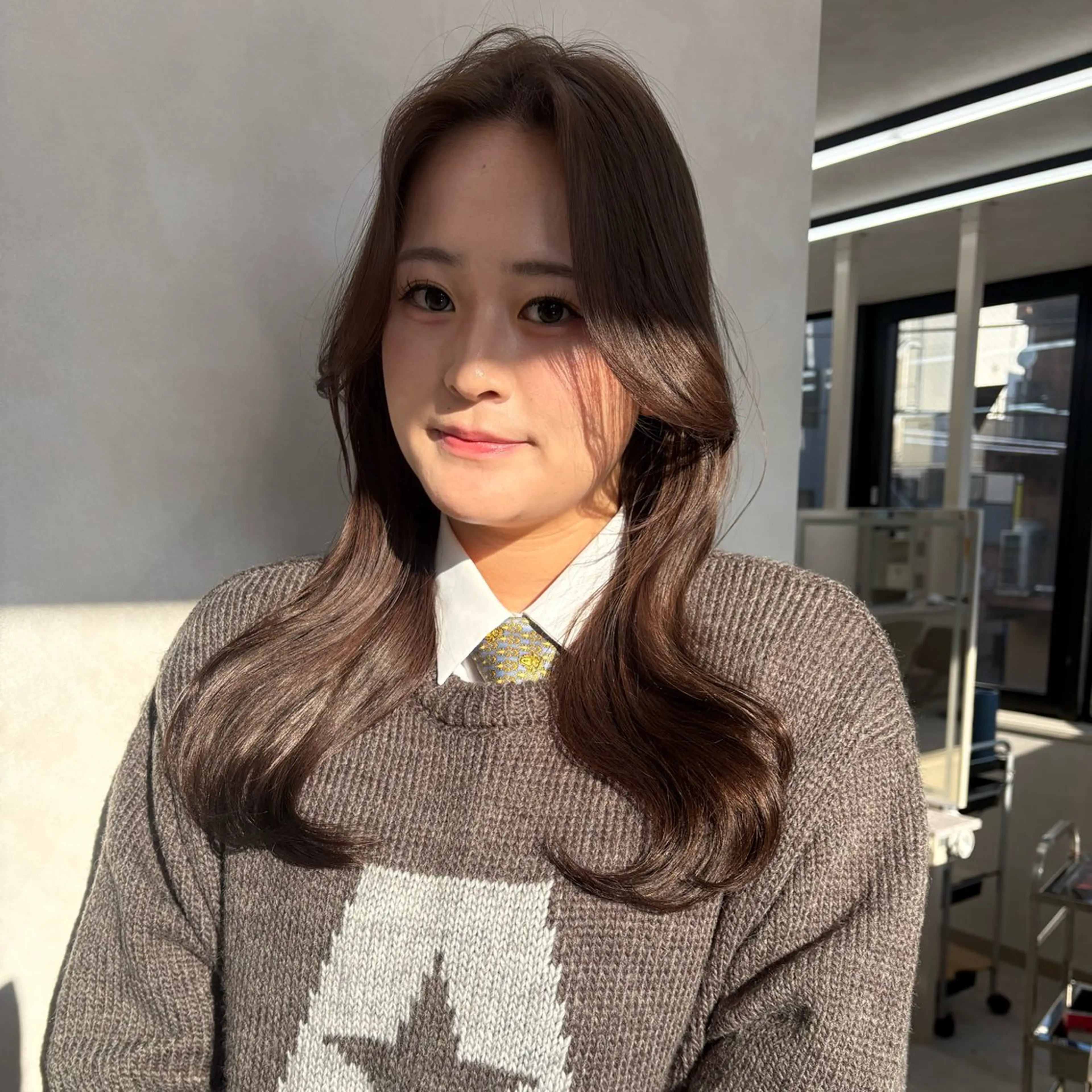 ロング うる艶カラー/ハイト ーン🎀hina🎀のヘアスタイル