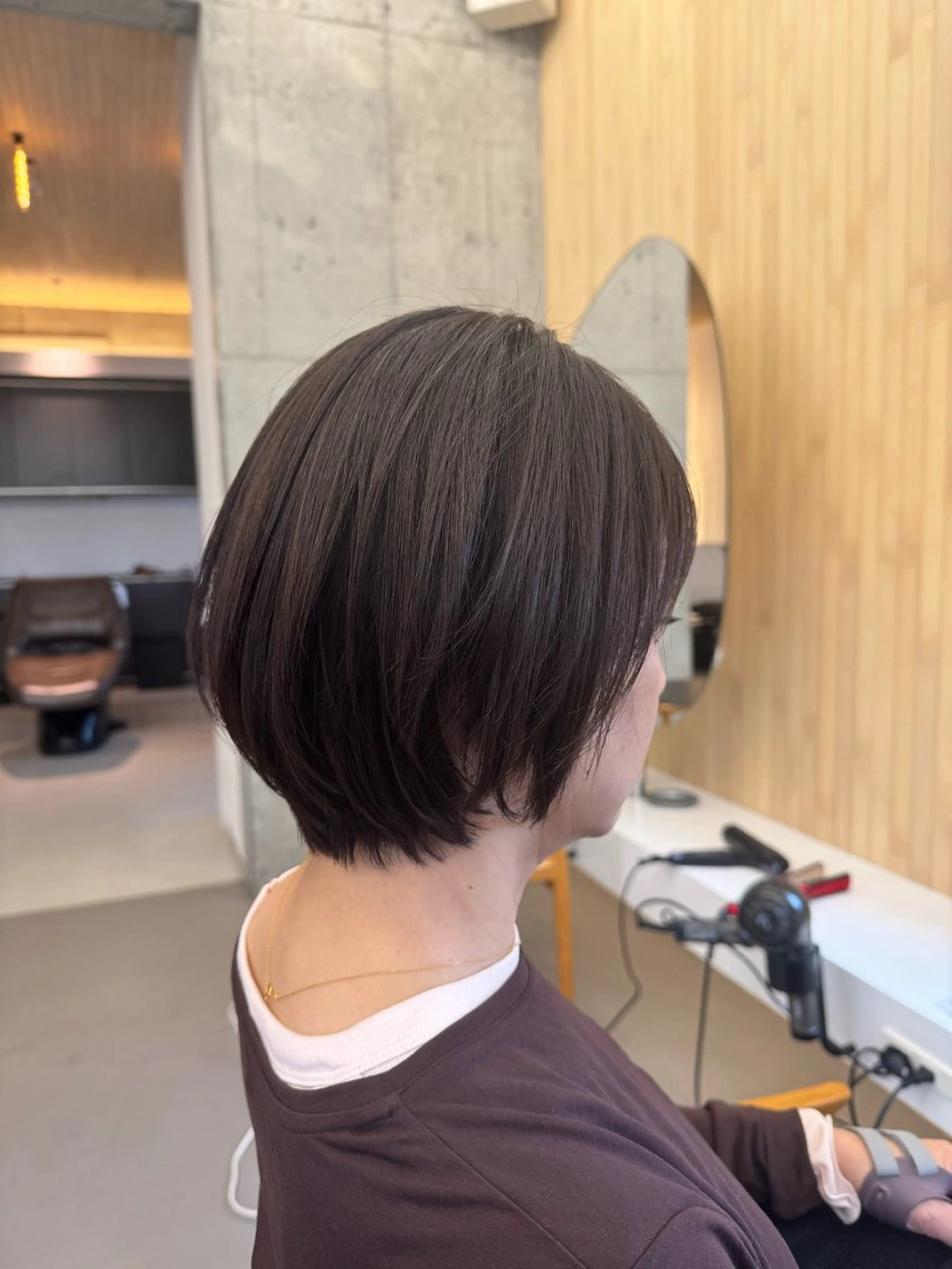 ショート カラー ベージュカラー ブラウンカラー 【髪質改善】 kasumi🌷🌷のヘアスタイル