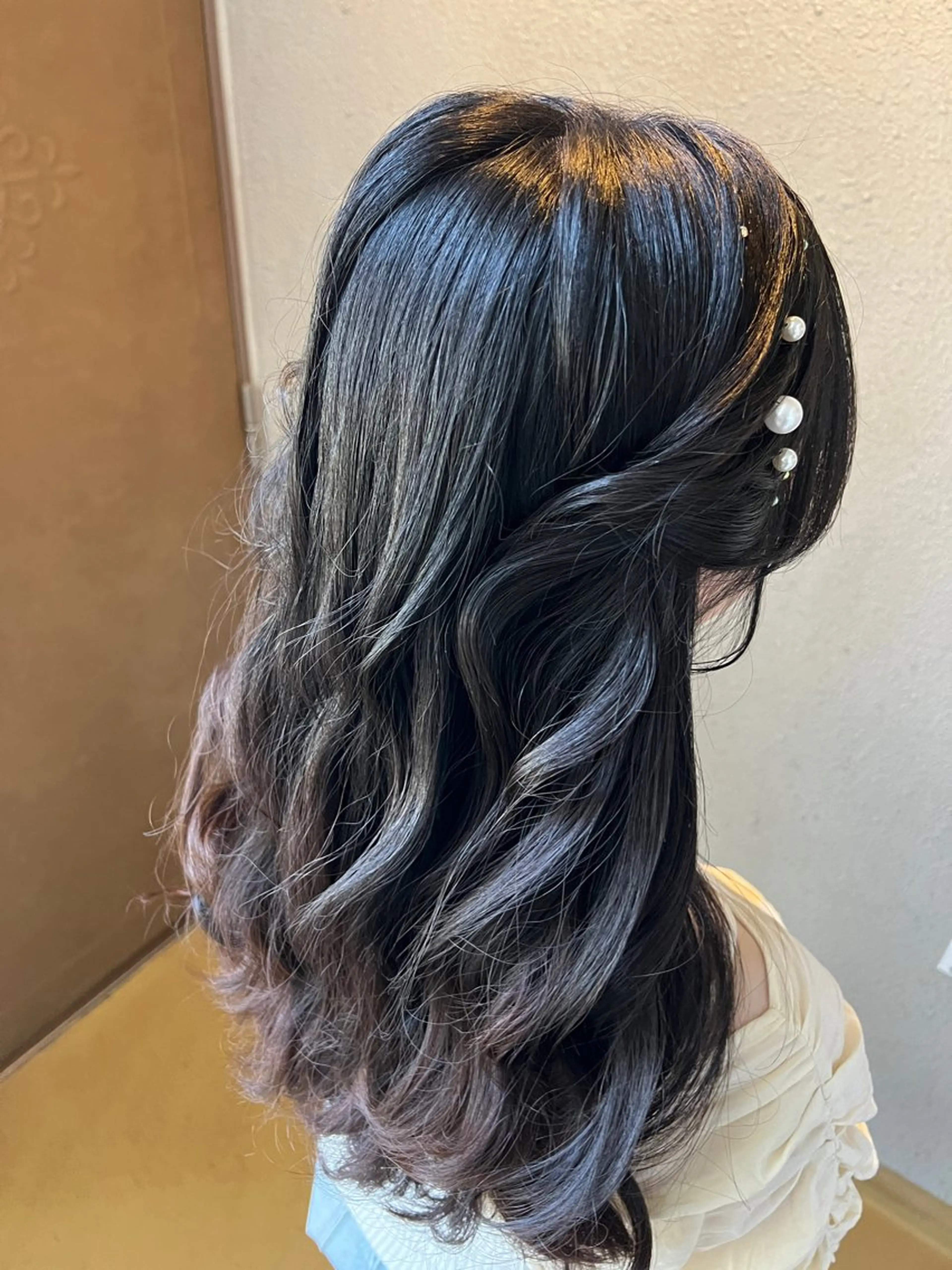 セミロング ヘアアレンジ 山室 敬義のヘアスタイル