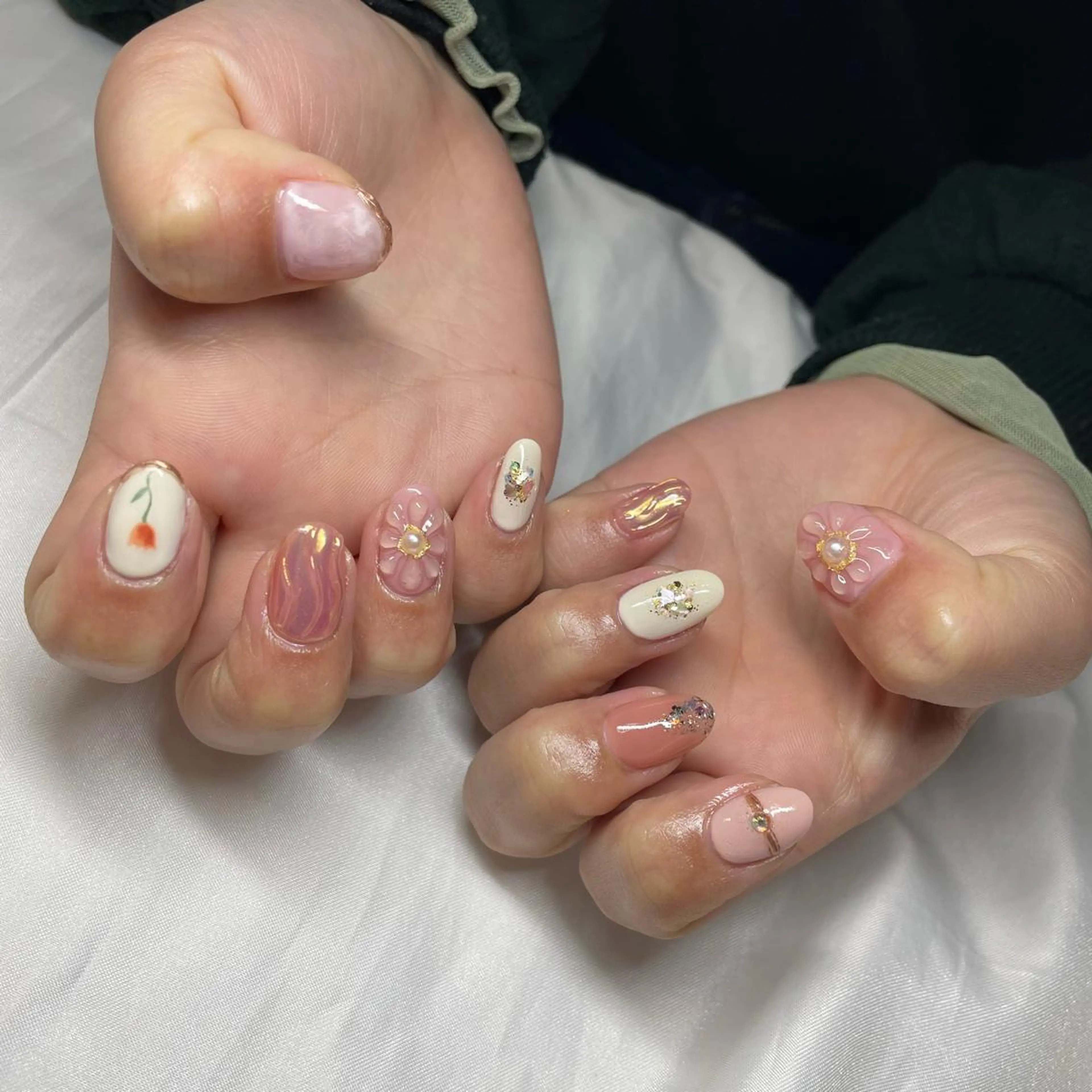 ネイル ハンドネイル うにゃねいる🌷 Mayaのネイルデザイン