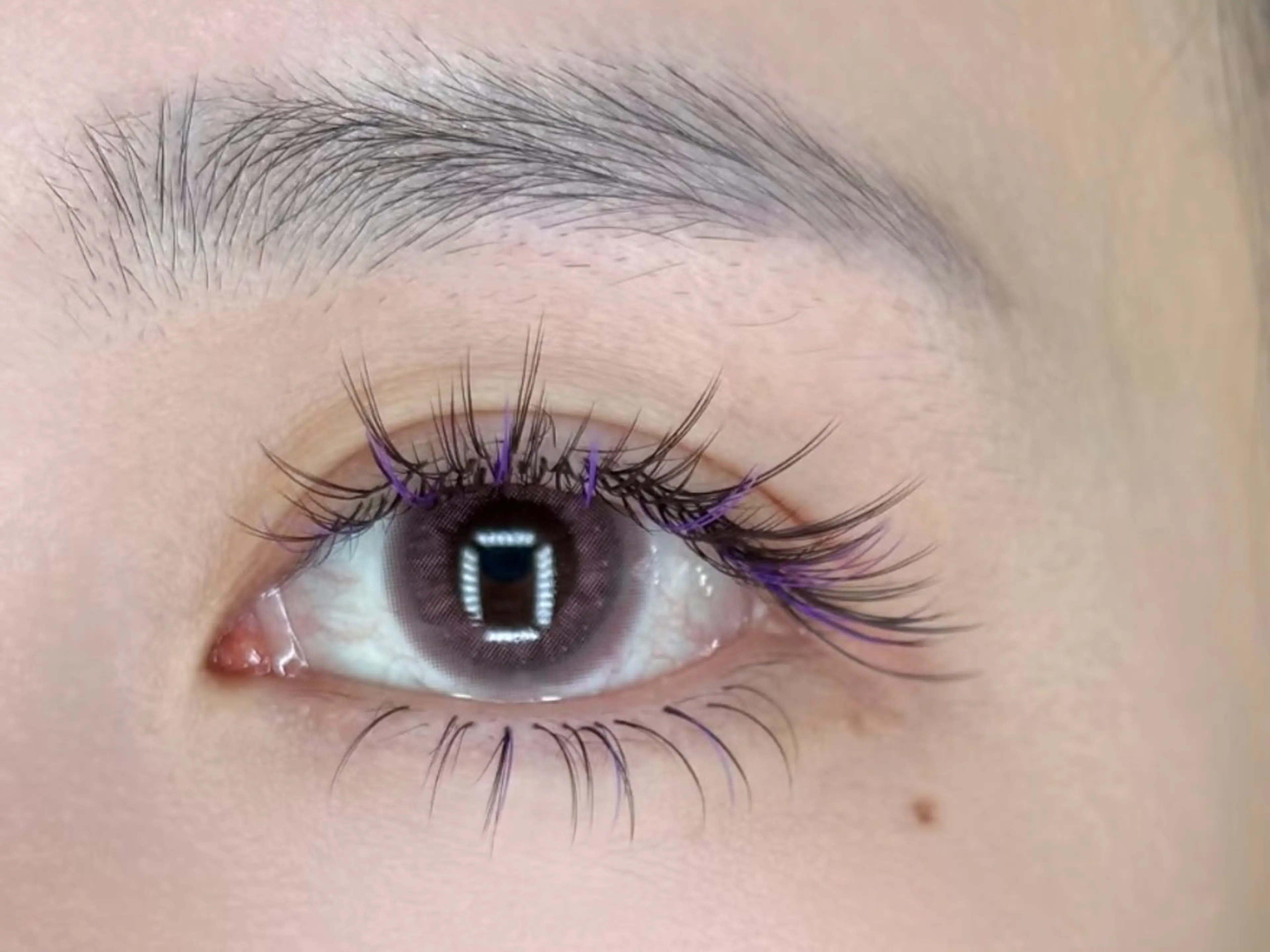 マツエク・マツパ 束感まつ毛 カラーマツエク フラットラッシュ パリジェンヌラッシュリフト まつげパーマ マツエク 🍓 KaNan🍓のマツエク・マツパデザイン