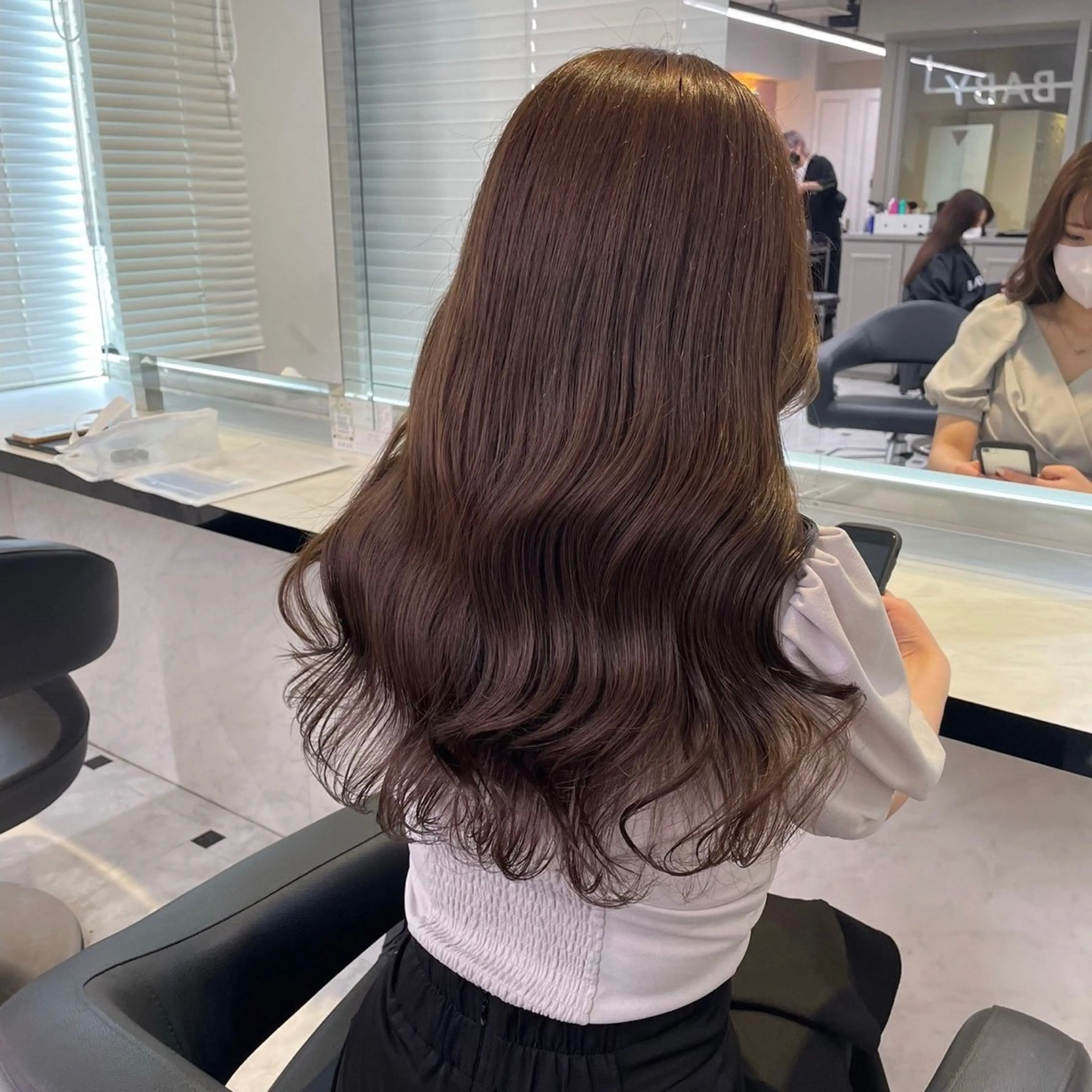 ロング カラー ECREA所属・スエヤス ミサキのマツエク・マツパデザイン