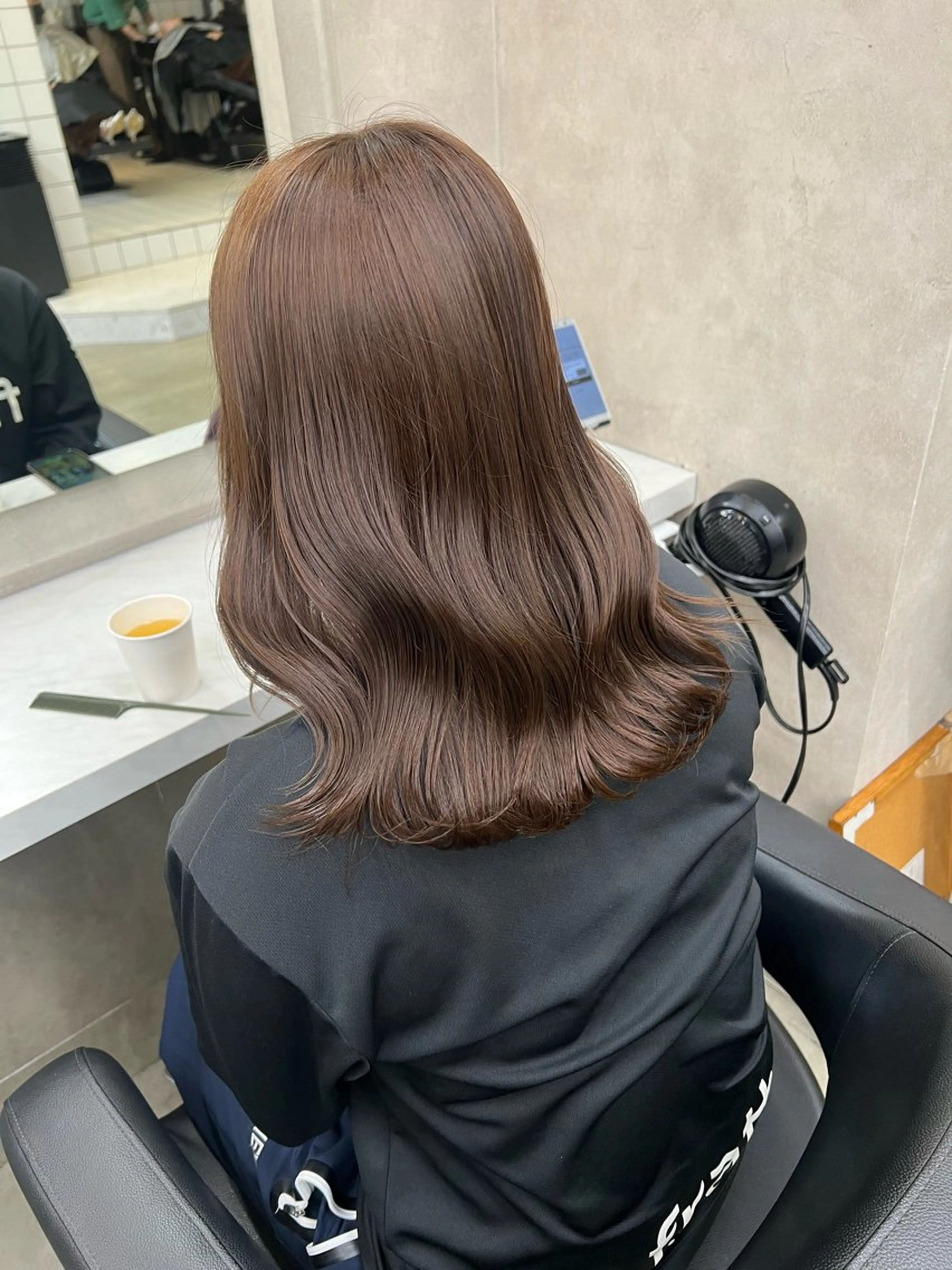 ロング カラー カット ヘアカラー 韓国レイヤーカット /REIのヘアスタイル