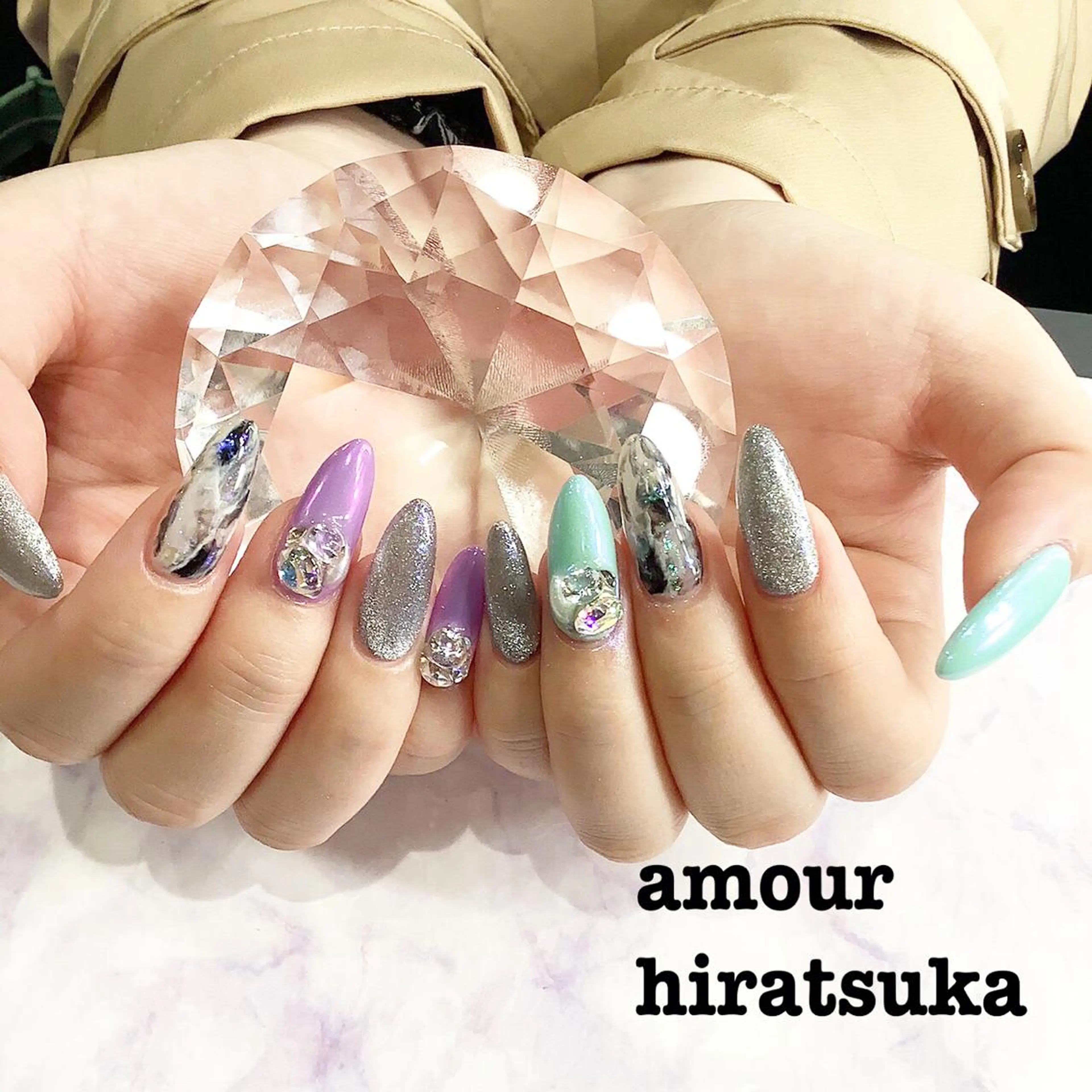 ネイル amour所属・amour ERIKAのマツエク・マツパデザイン