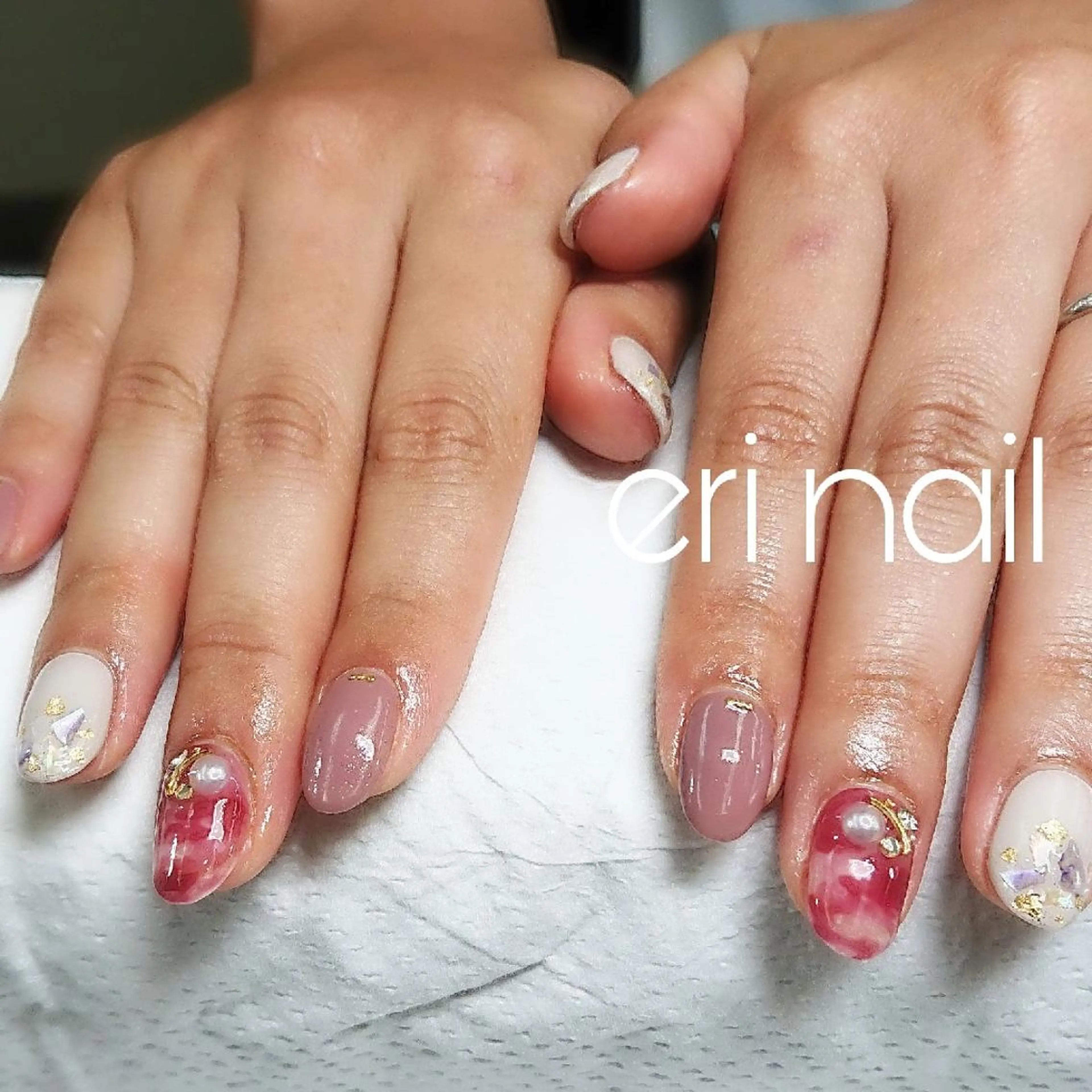 ネイル *arbre nail*.アーブルネイル所属・✯.。 arbre nail 。✯.のネイルデザイン