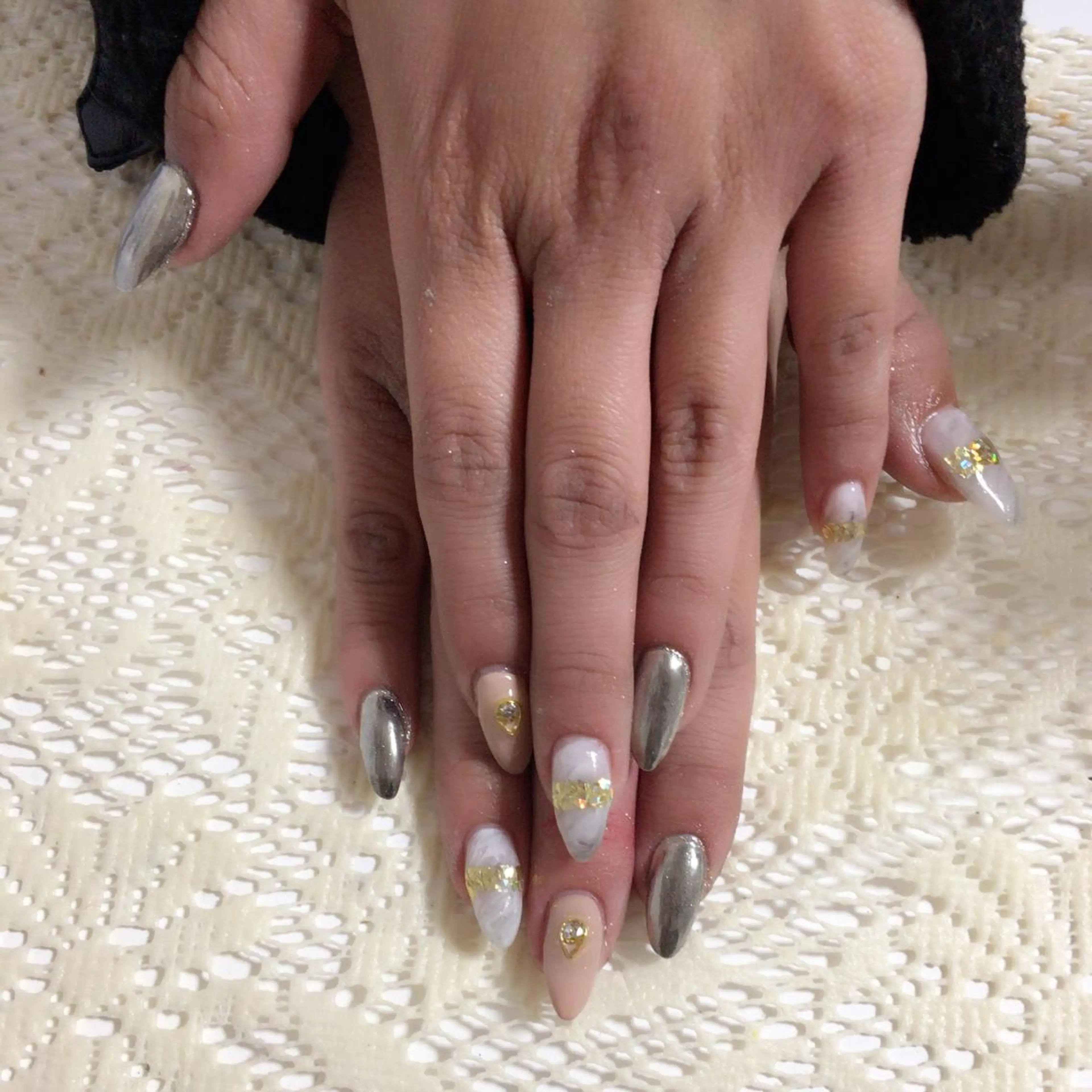 ネイル ジェルネイル 藤 あやのネイルデザイン