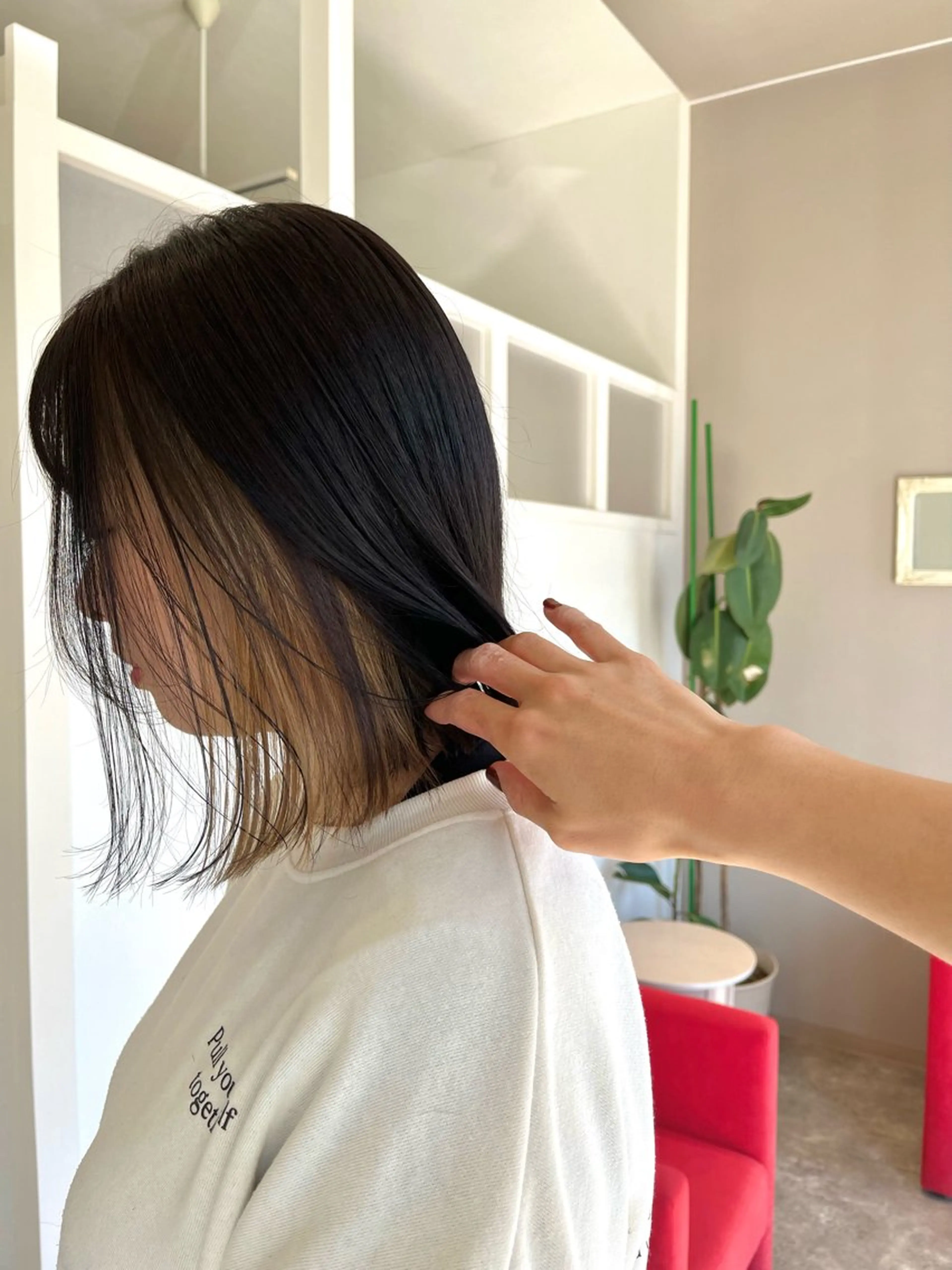 カラー カット ヘアカラー 堀越 エリのヘアスタイル
