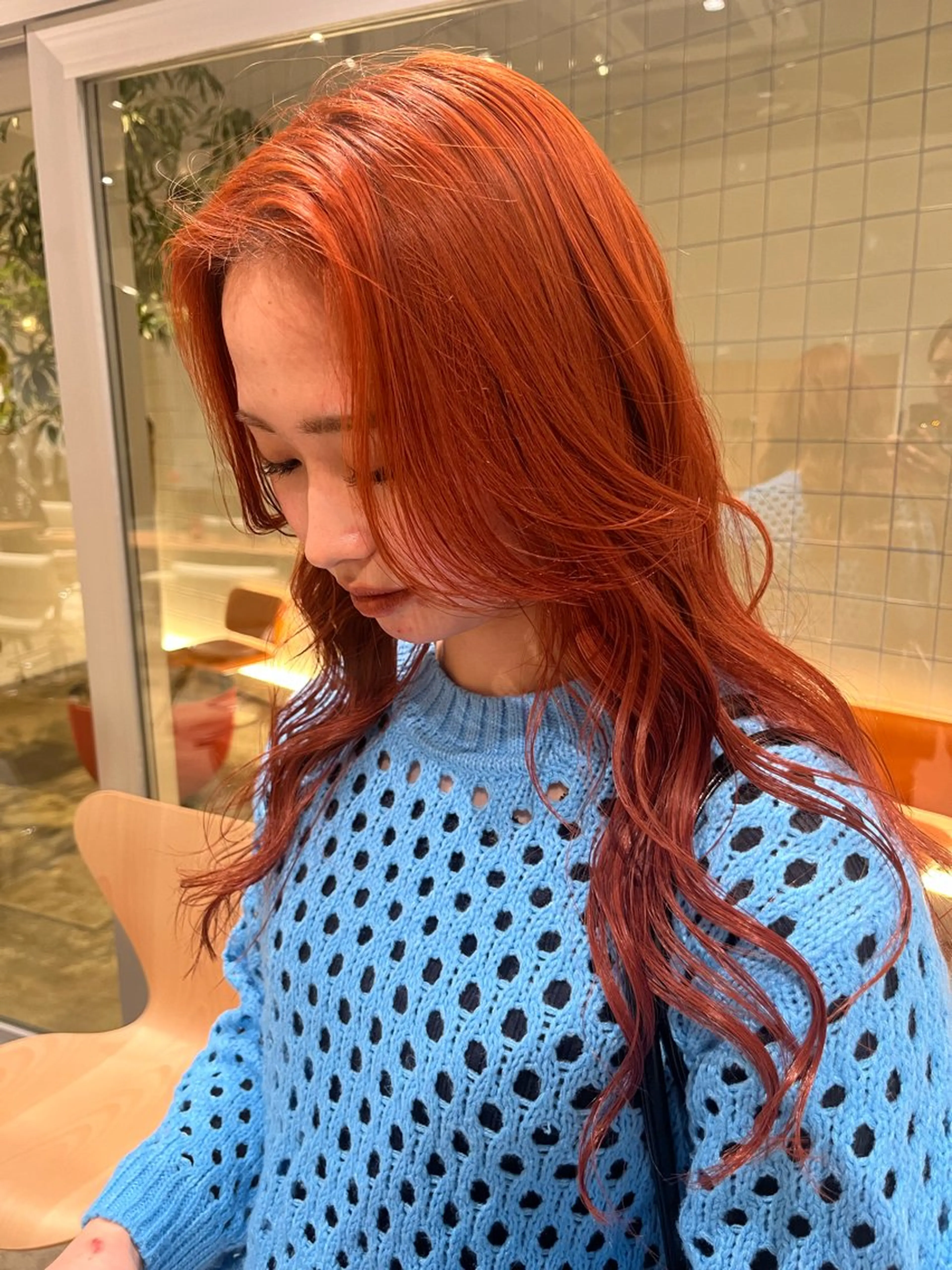 ロング 愛瑠奈 erunaのヘアスタイル