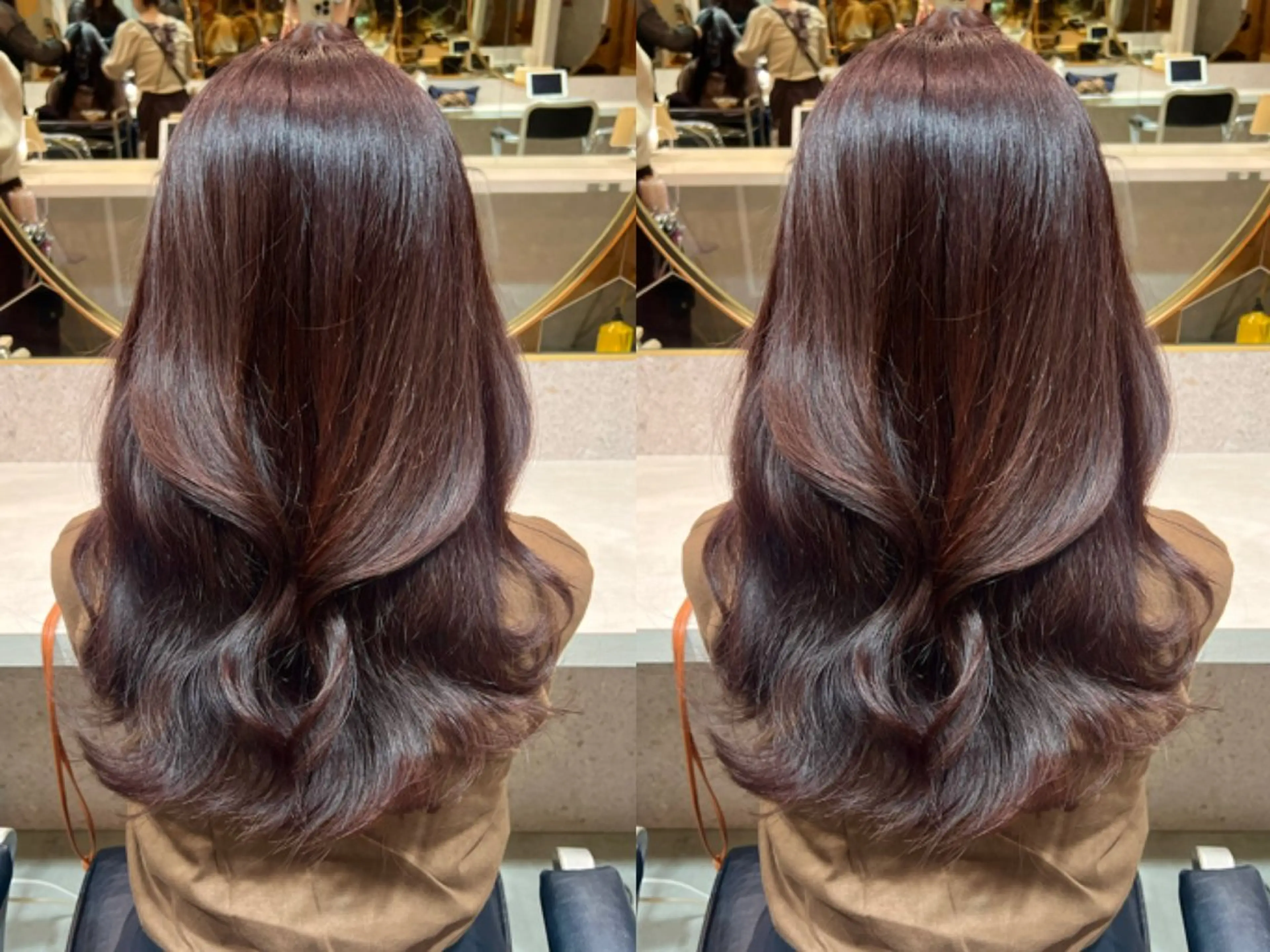 ロング カラー ヘアカラー トリートメント ヘアセット Loom .by Sea  ルームバイシー所属・レイヤー/前髪/ 韓国/CHIHIROのヘアスタイル