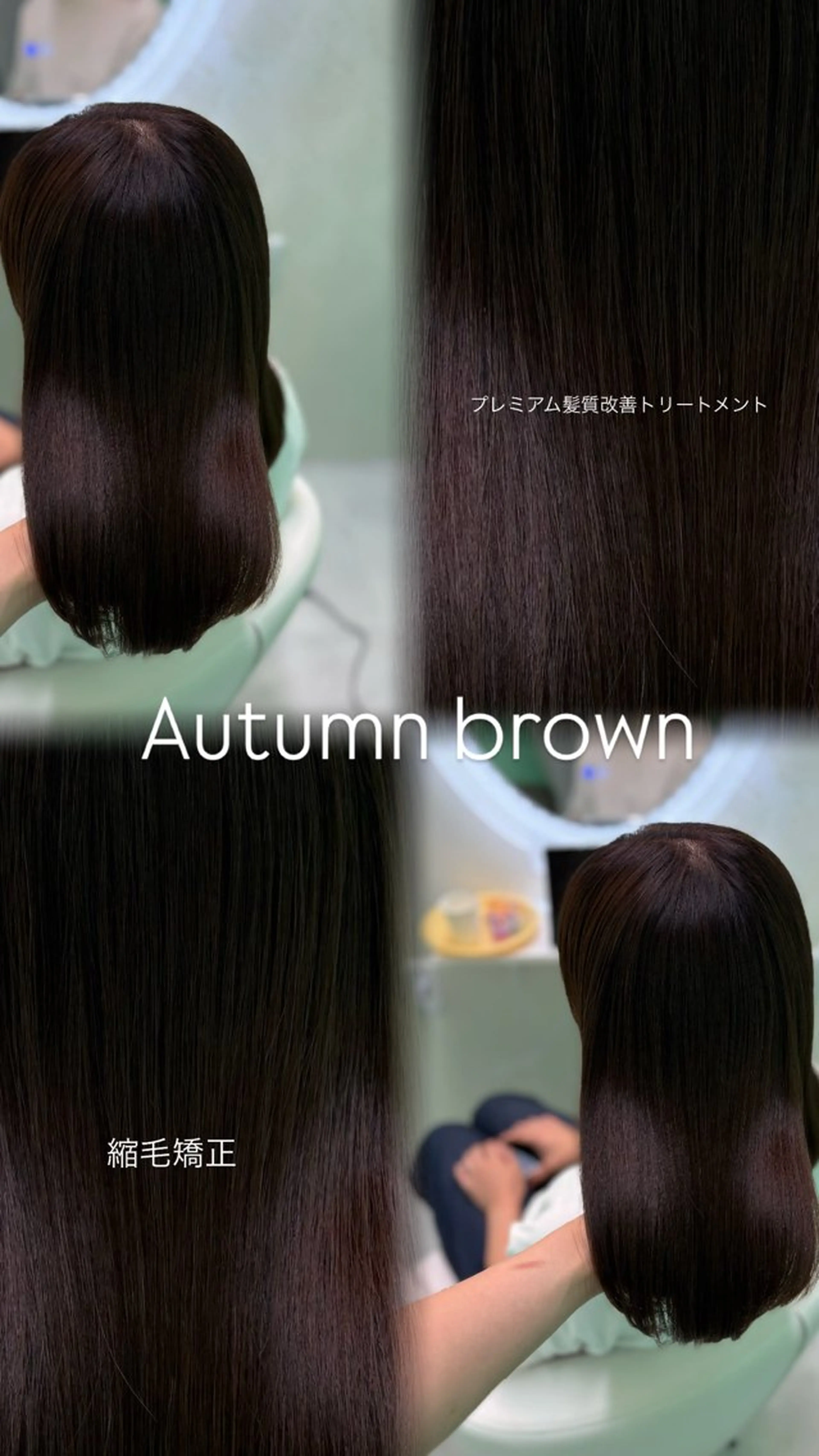 ミディアム カラー カット ヘアカラー 縮毛矯正 トリートメント Ella所属・nana【艶髪】/ レイヤー/縮毛矯正のヘアスタイル