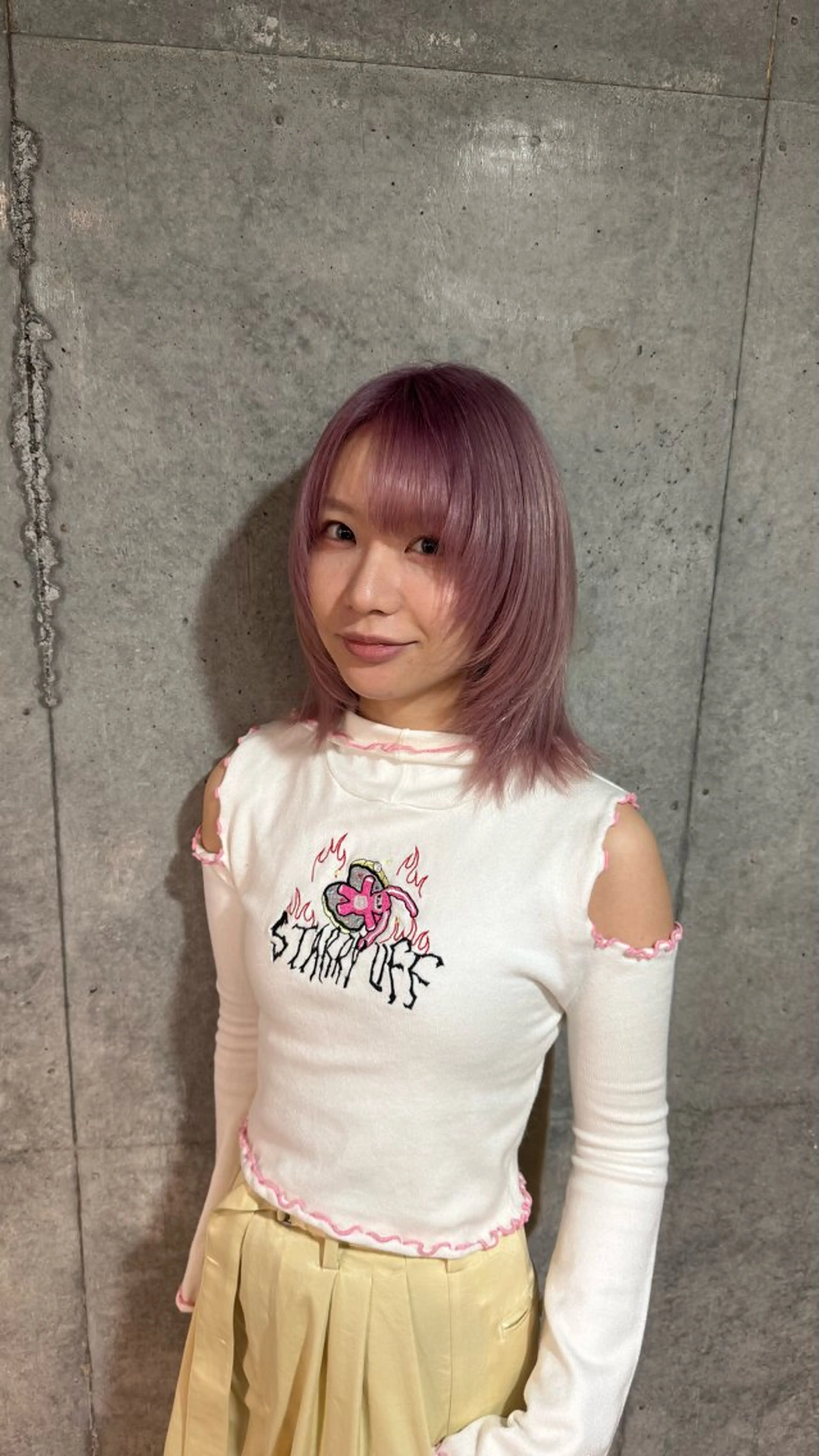 ミディアム レイヤーカット SALOWIN 原宿 IL Salice ３F所属・失敗したくない方へ Inoue Kahoのヘアスタイル