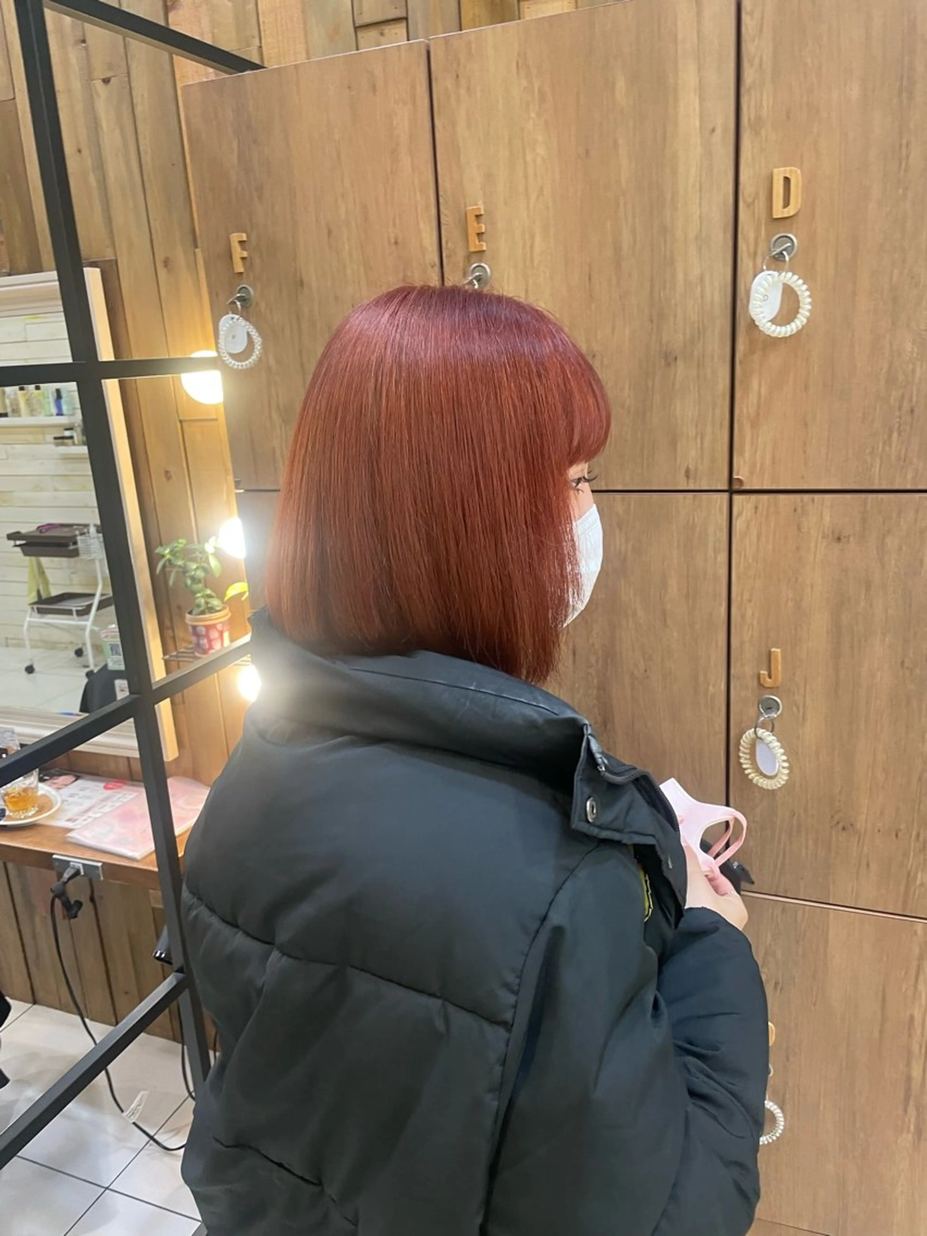 韓国カラー／エクステ 松戸梨杏のヘアスタイル