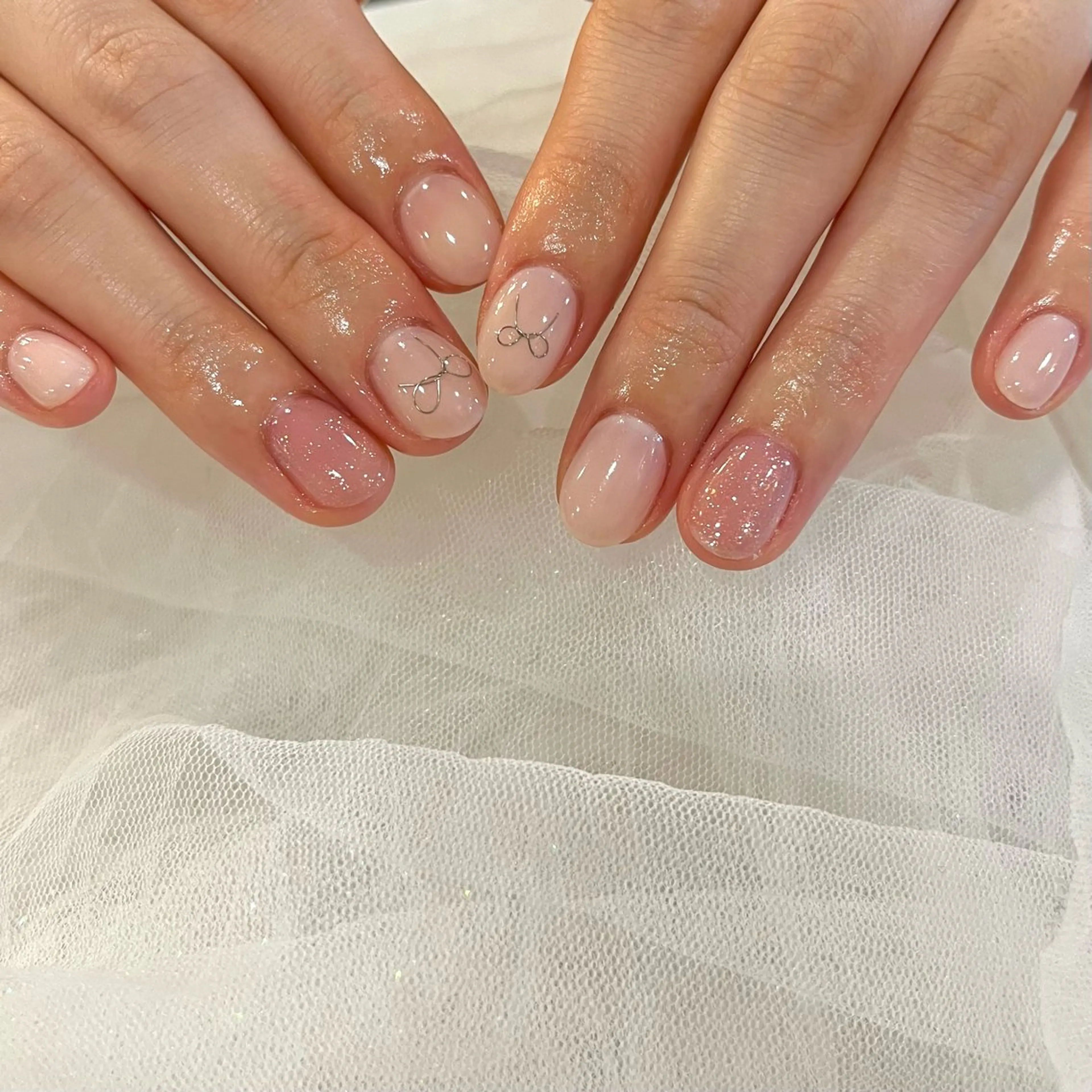 ネイル ハンドネイル Cleo伏見店🌿 Momokaのネイルデザイン