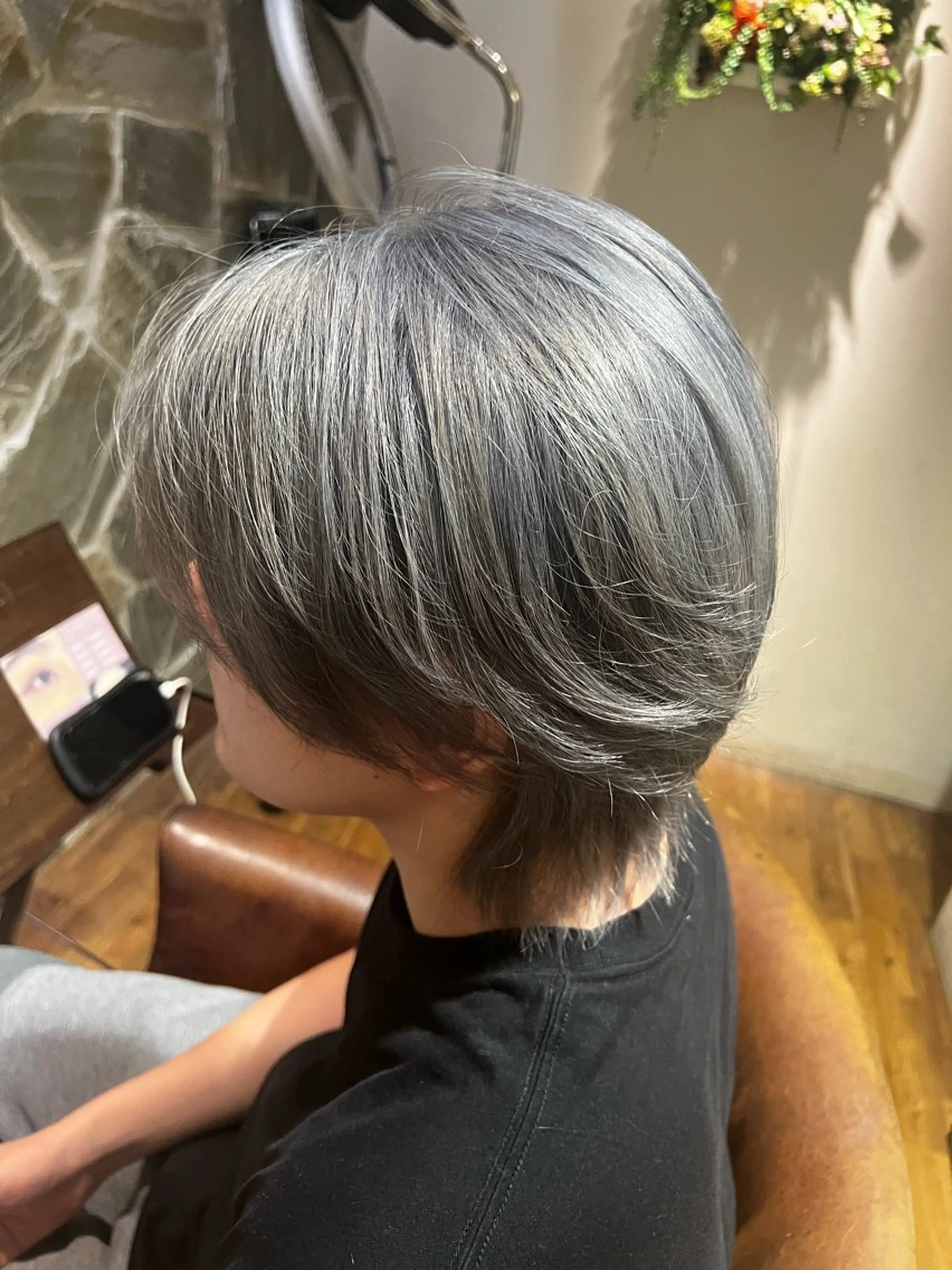 ⛓💙メンズダブルカラー⛓⛓ 【予約リクエスト】から予約お願い致します🙇‍♂️の写真