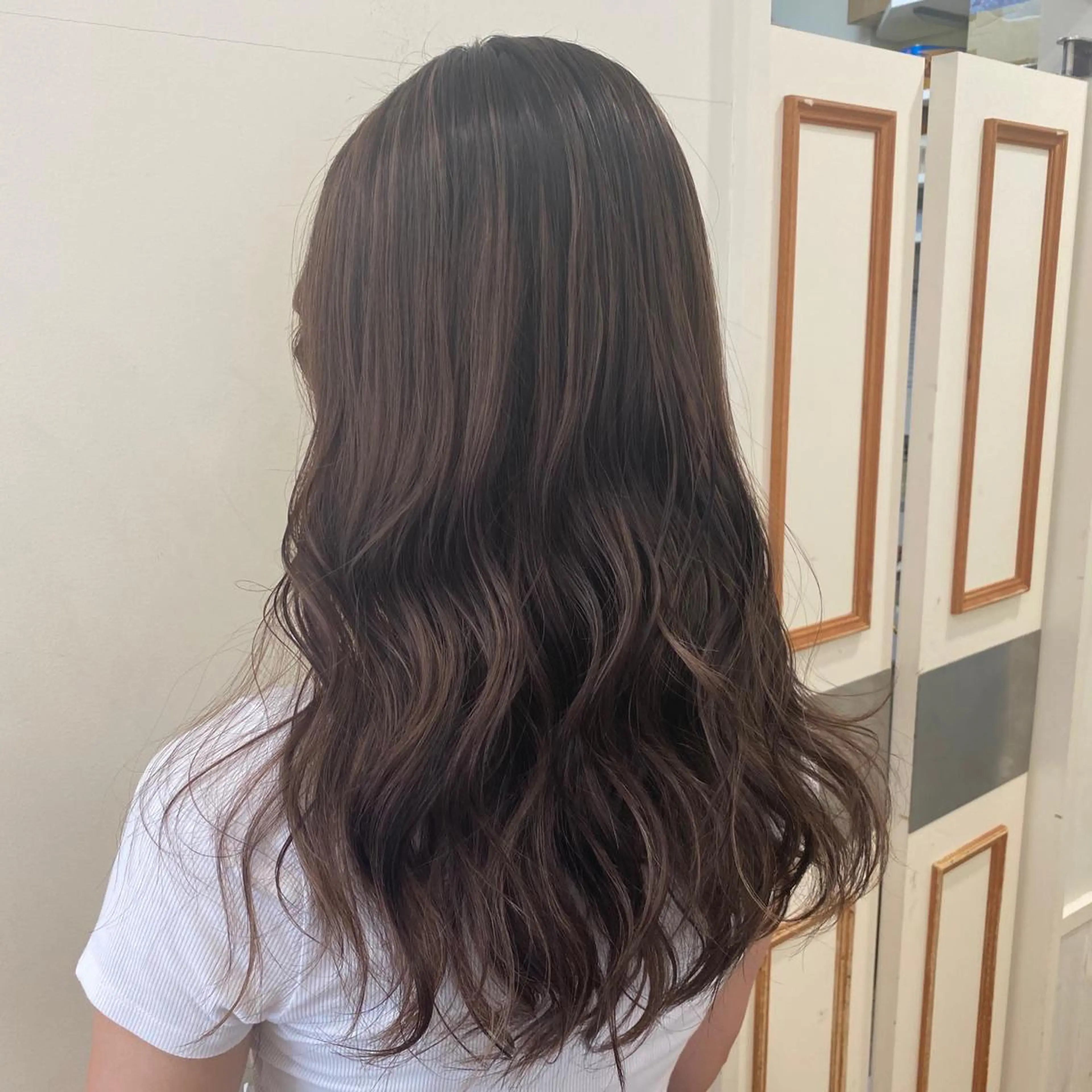 ロング 艶カラー/韓国風ヘア 🩵shioneのヘアスタイル