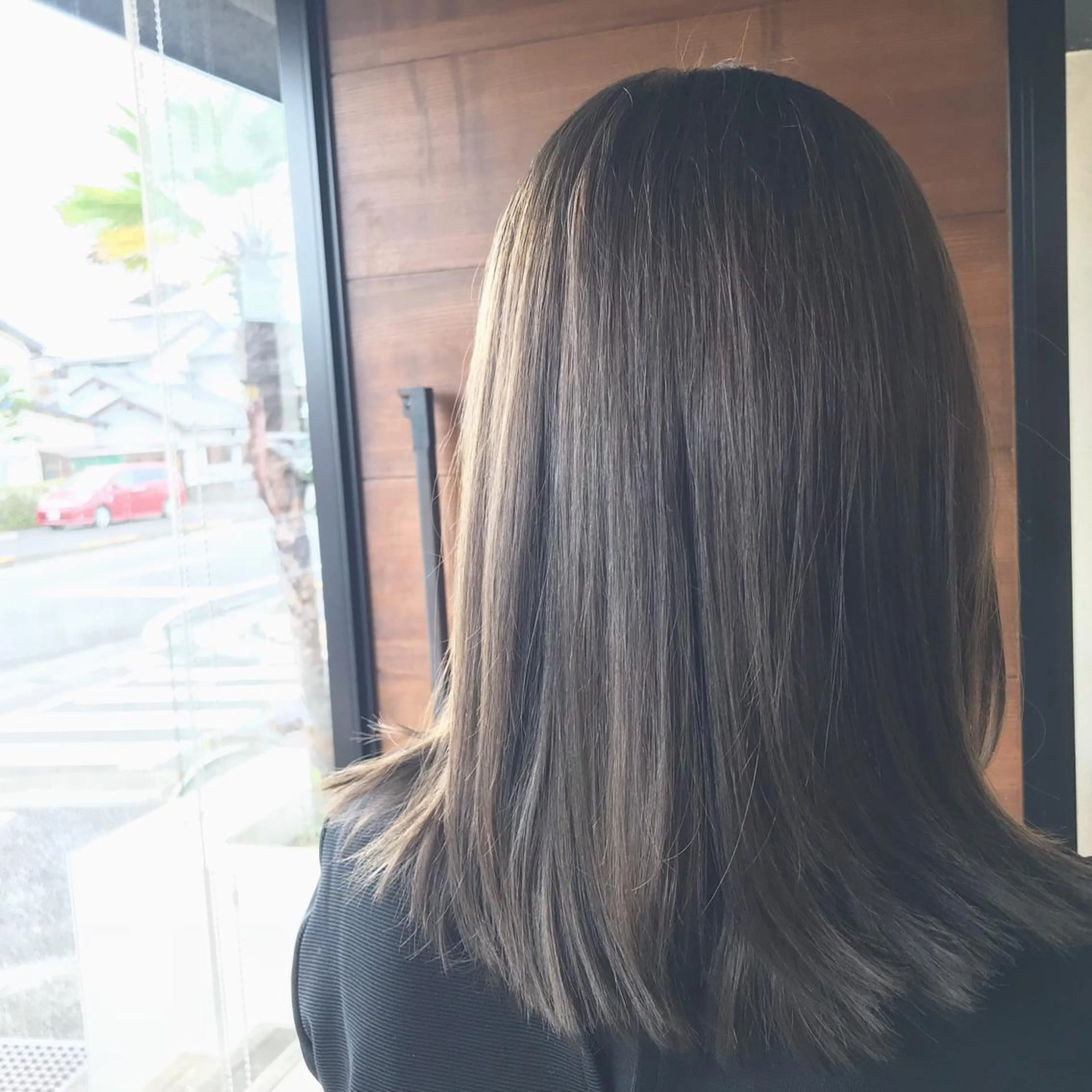 ミディアム カラー ヘアカラー トリートメント IORI #韓国ヘア#髪質改善のヘアスタイル