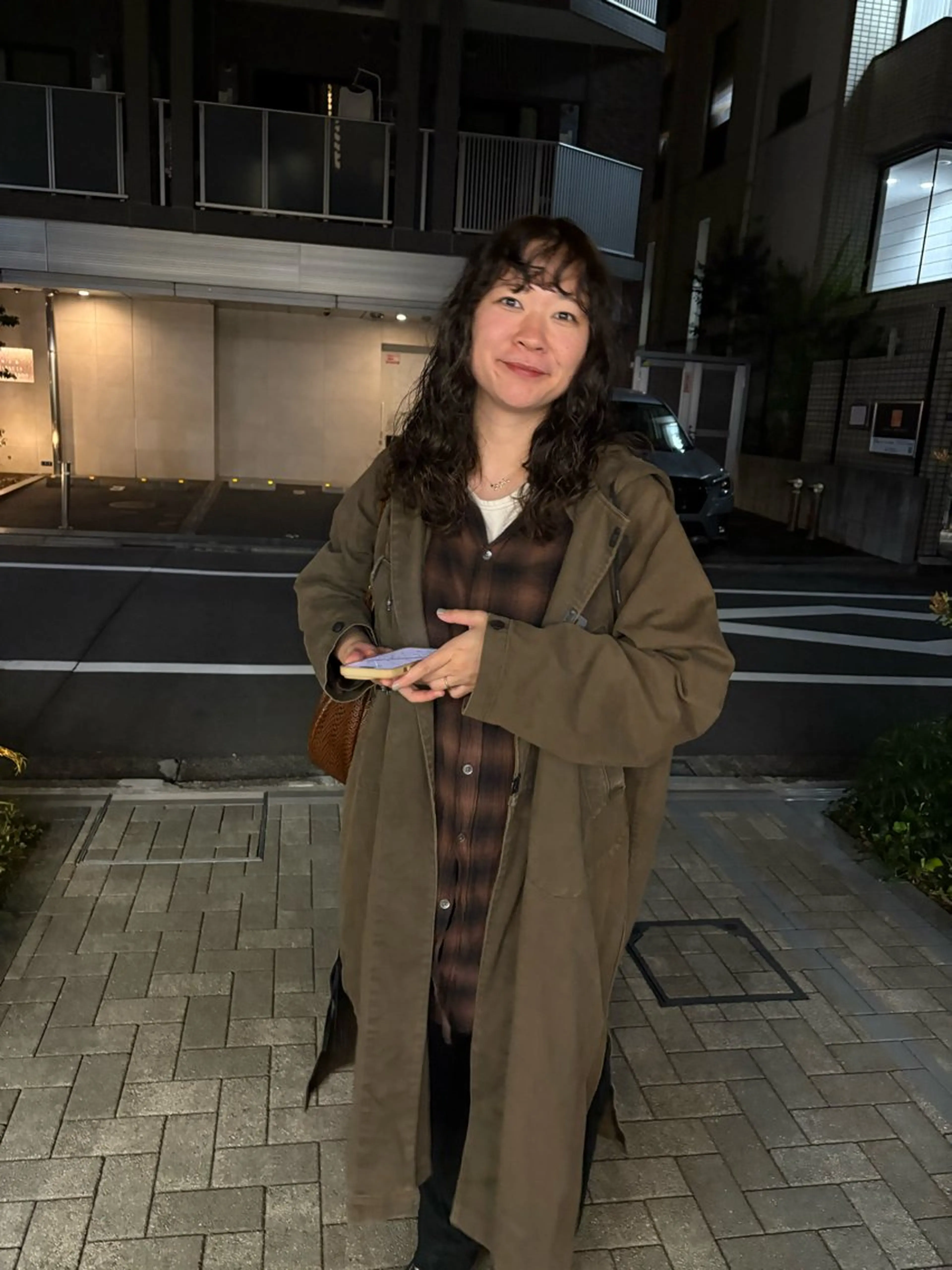 セミロング カラー パーマ カット ヘアカラー パーマ NOUN所属・eri kinjoのヘアスタイル